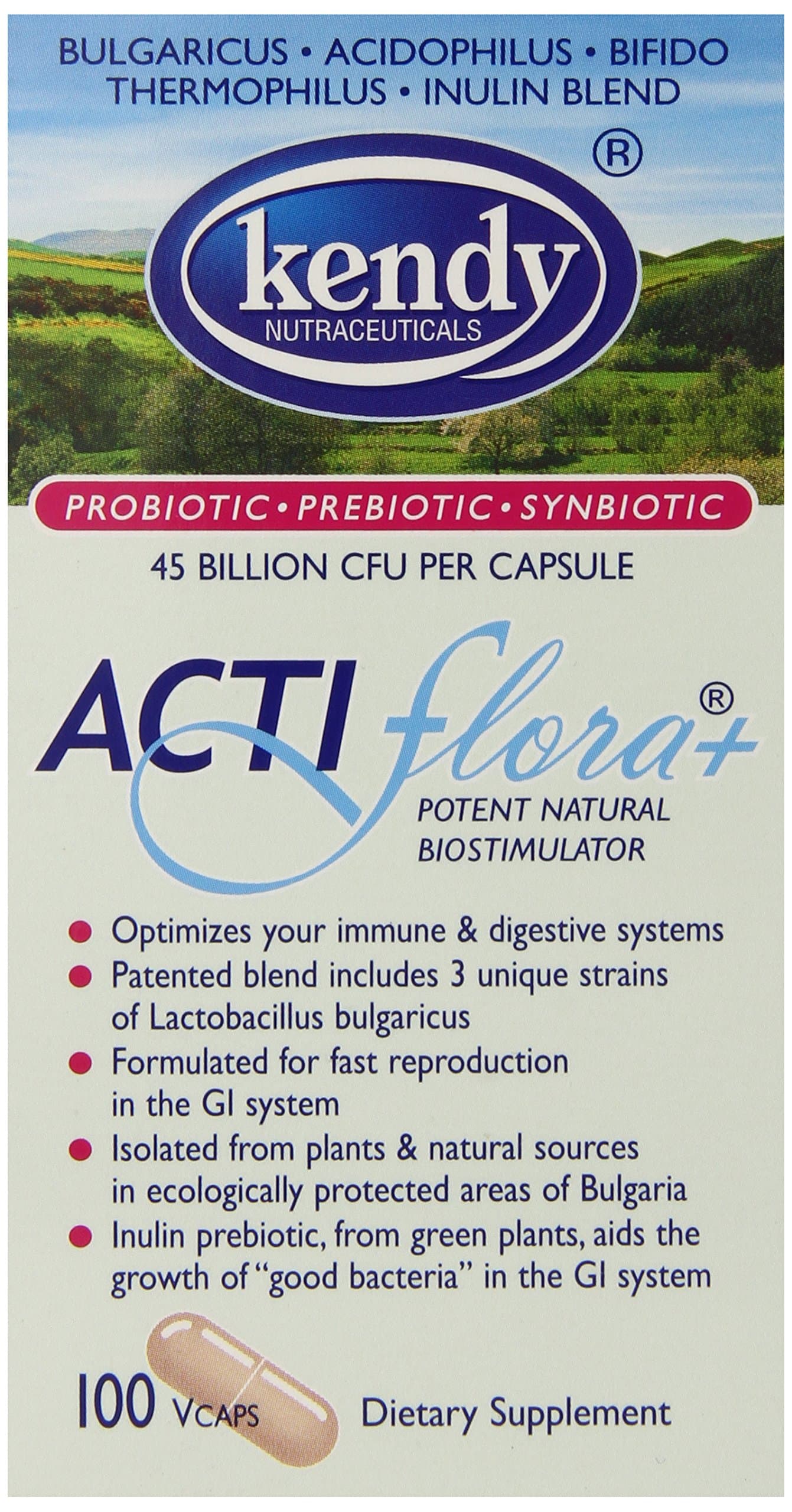 KENDY USA Actiflora+Prebio/Probiotc, 2 Pounds