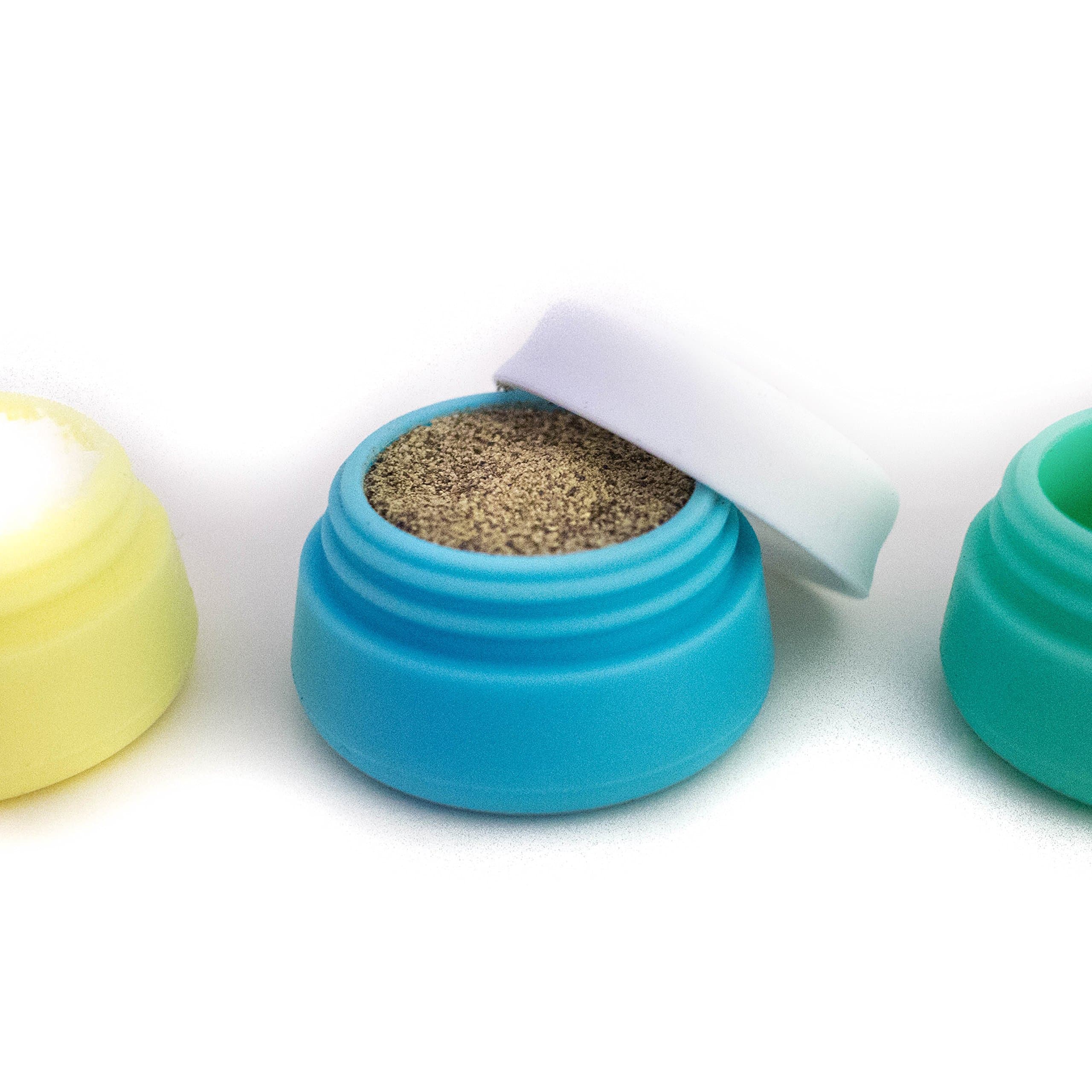 3 Pack - 20ml - Soft and Durable Silicone Cosmetic Containers with Sealed Lids - Travel Friendly - Food Grade Silicone - BPA Free