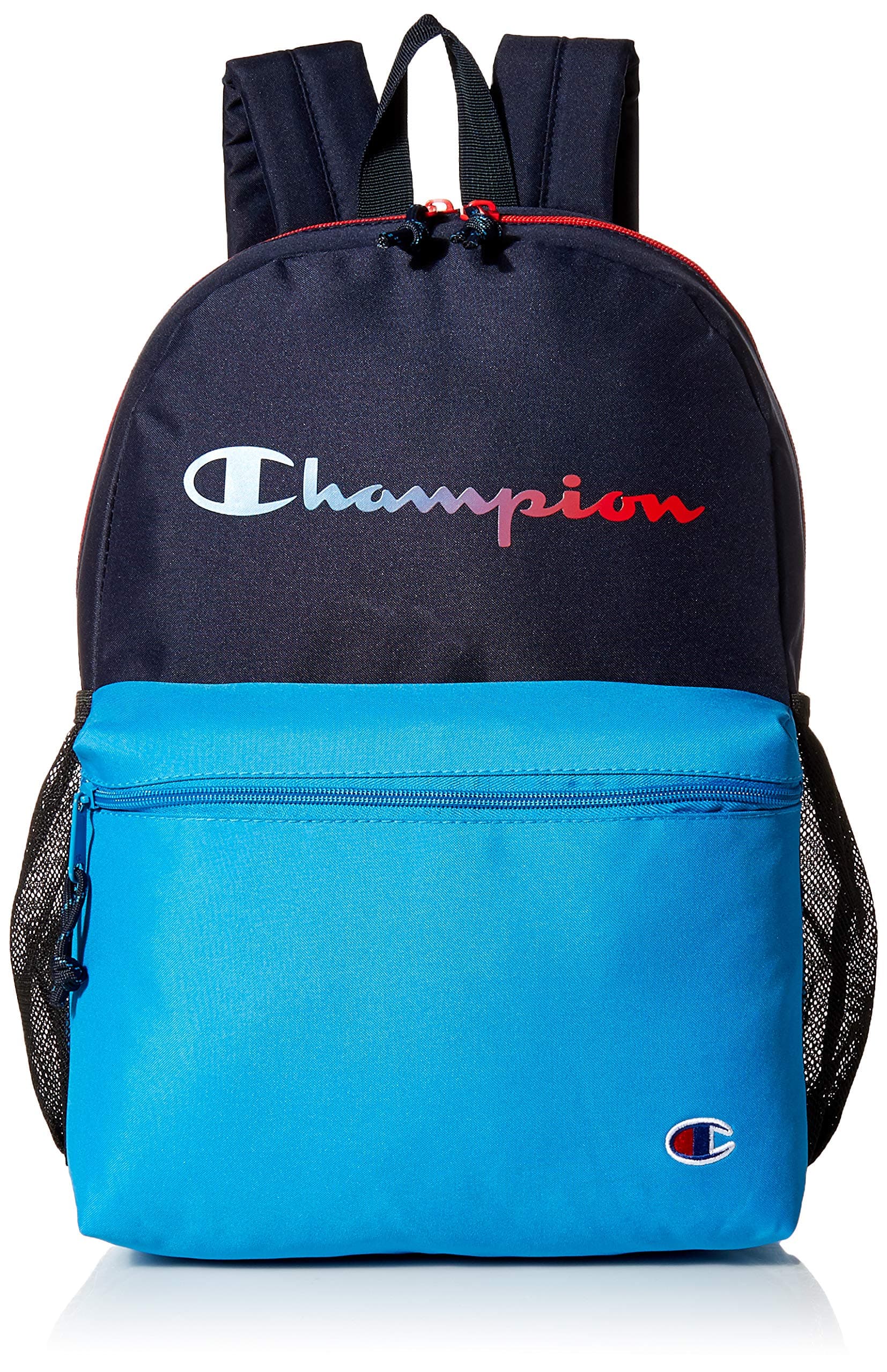 Youthquake Backpack, Navy/Turquoise, Youth Size