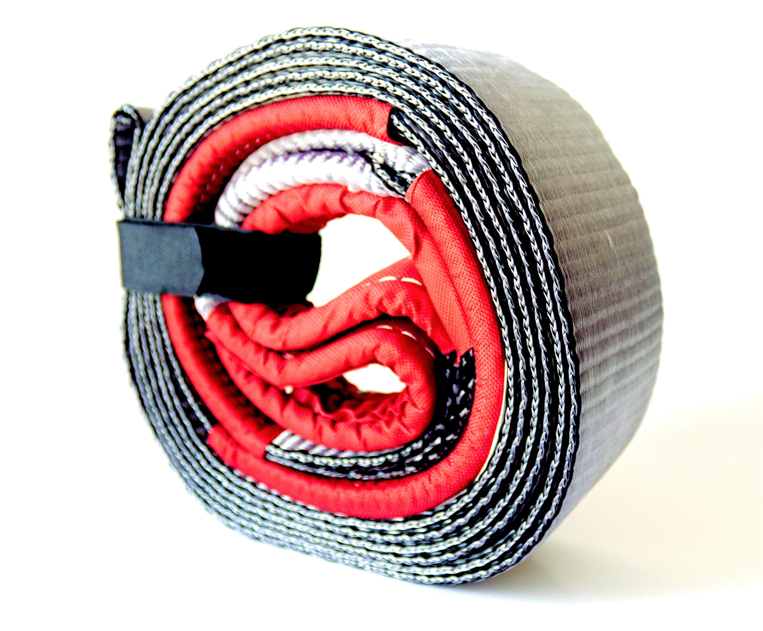 Haathi Tree Tow Strap, 8 feet x 3 inches, 15 Ton Break Strength, Weighs only 1.1 kgs, Extremely Flexible & Soft, Easily Rolled for Storage