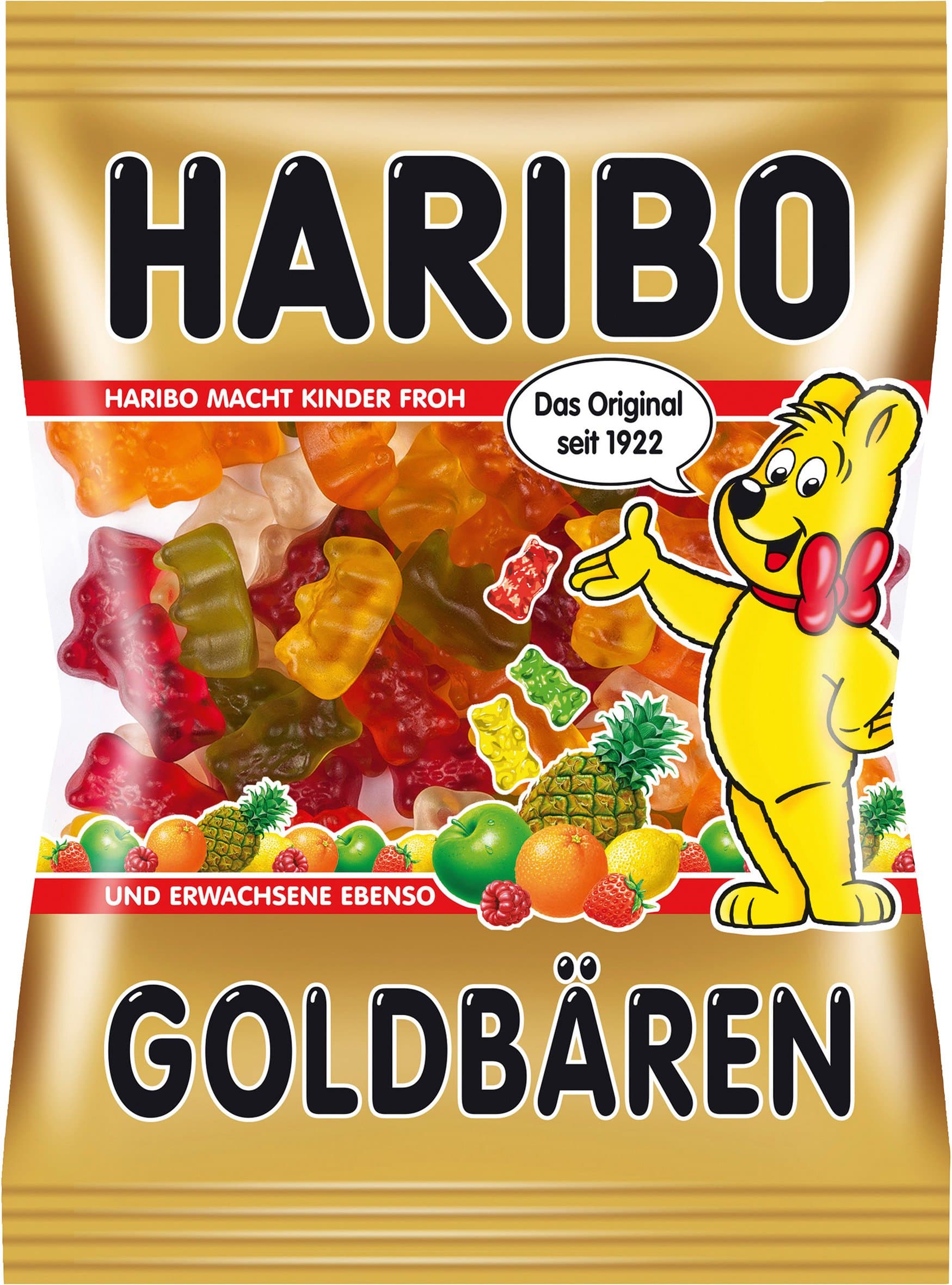HARIBO Goldbaren Candy, 100G - Fruity