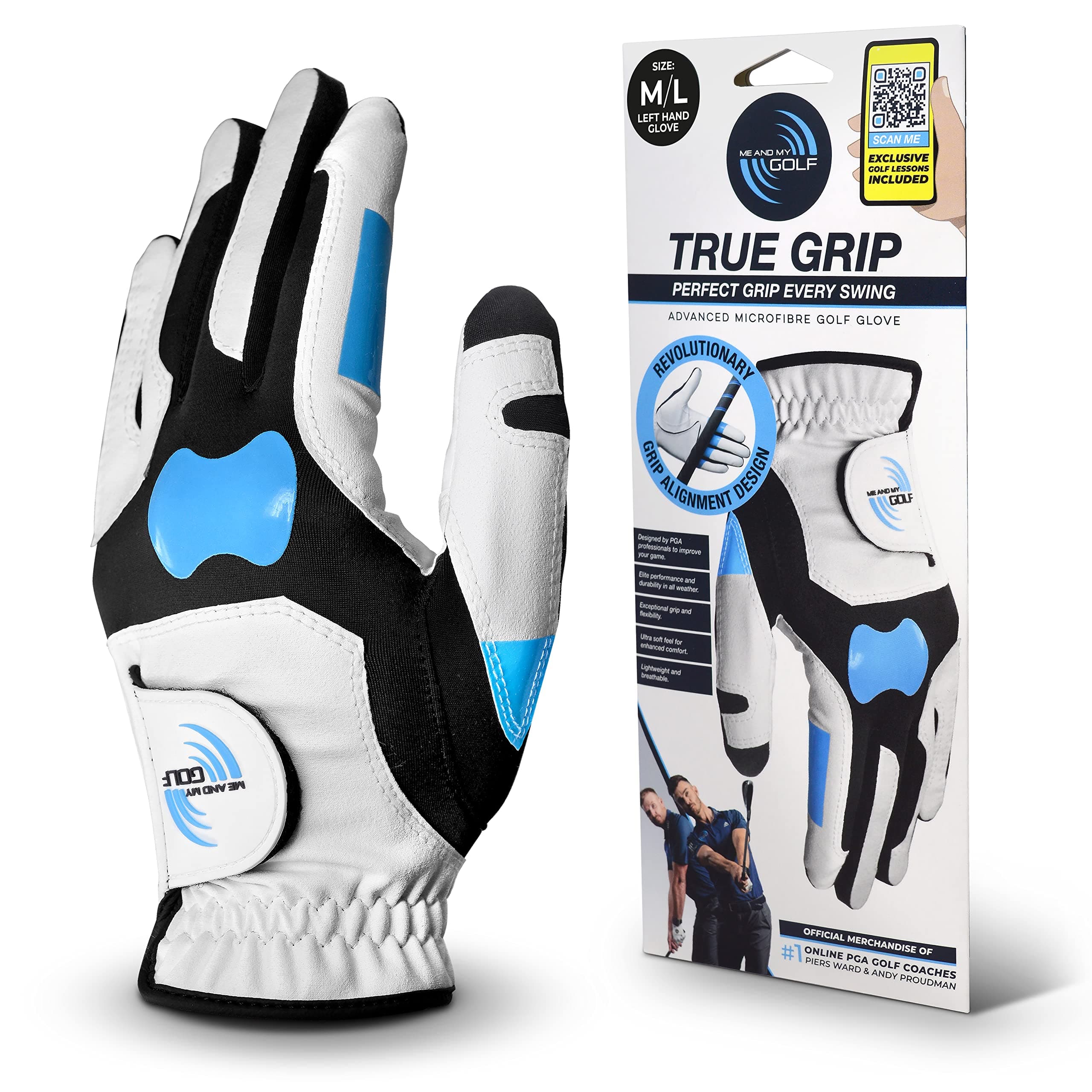 True Grip Training Golf Glove - Perfect Grip Every Swing