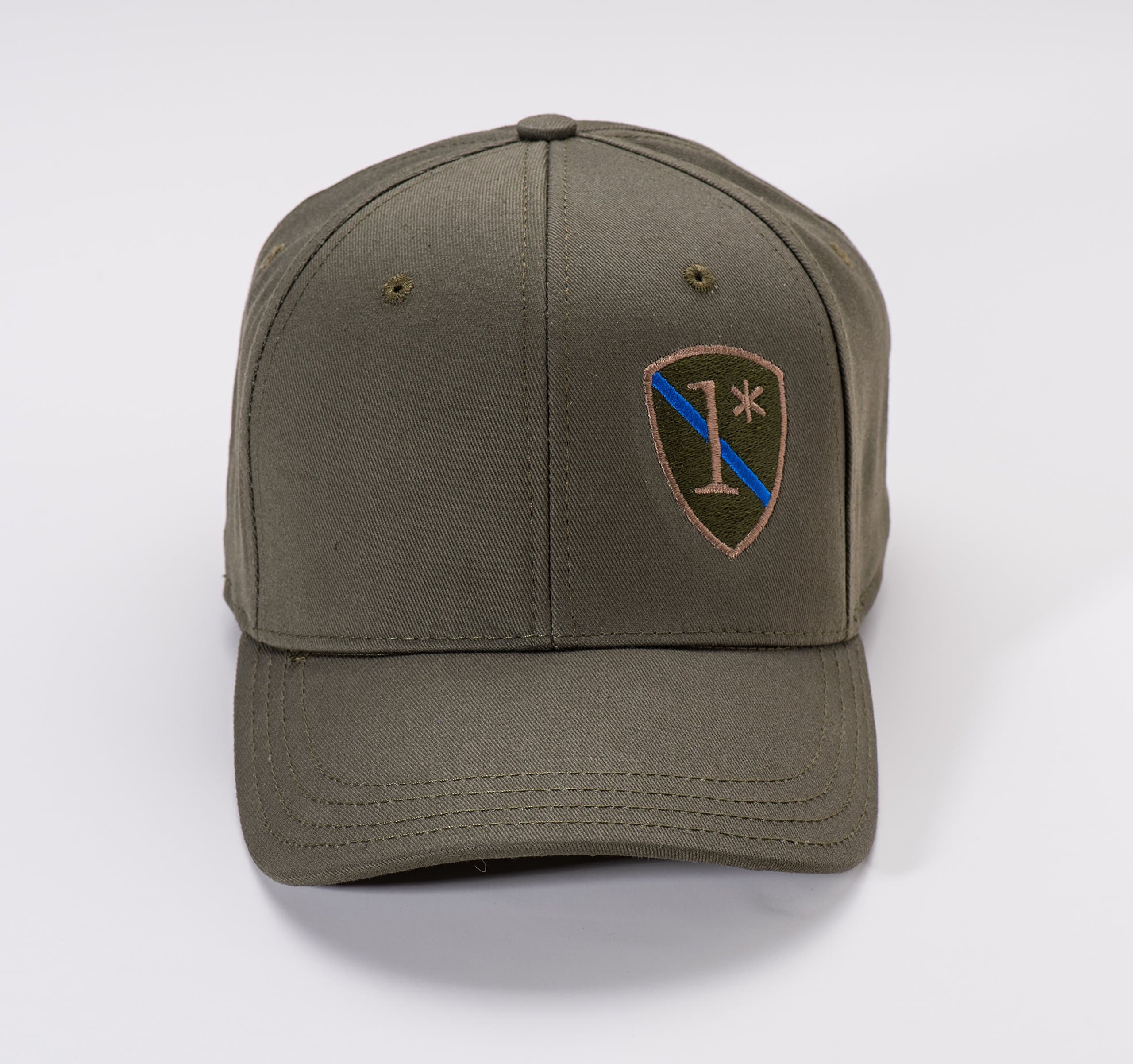 Police Thin Blue Line 1 Cap (OD Green)