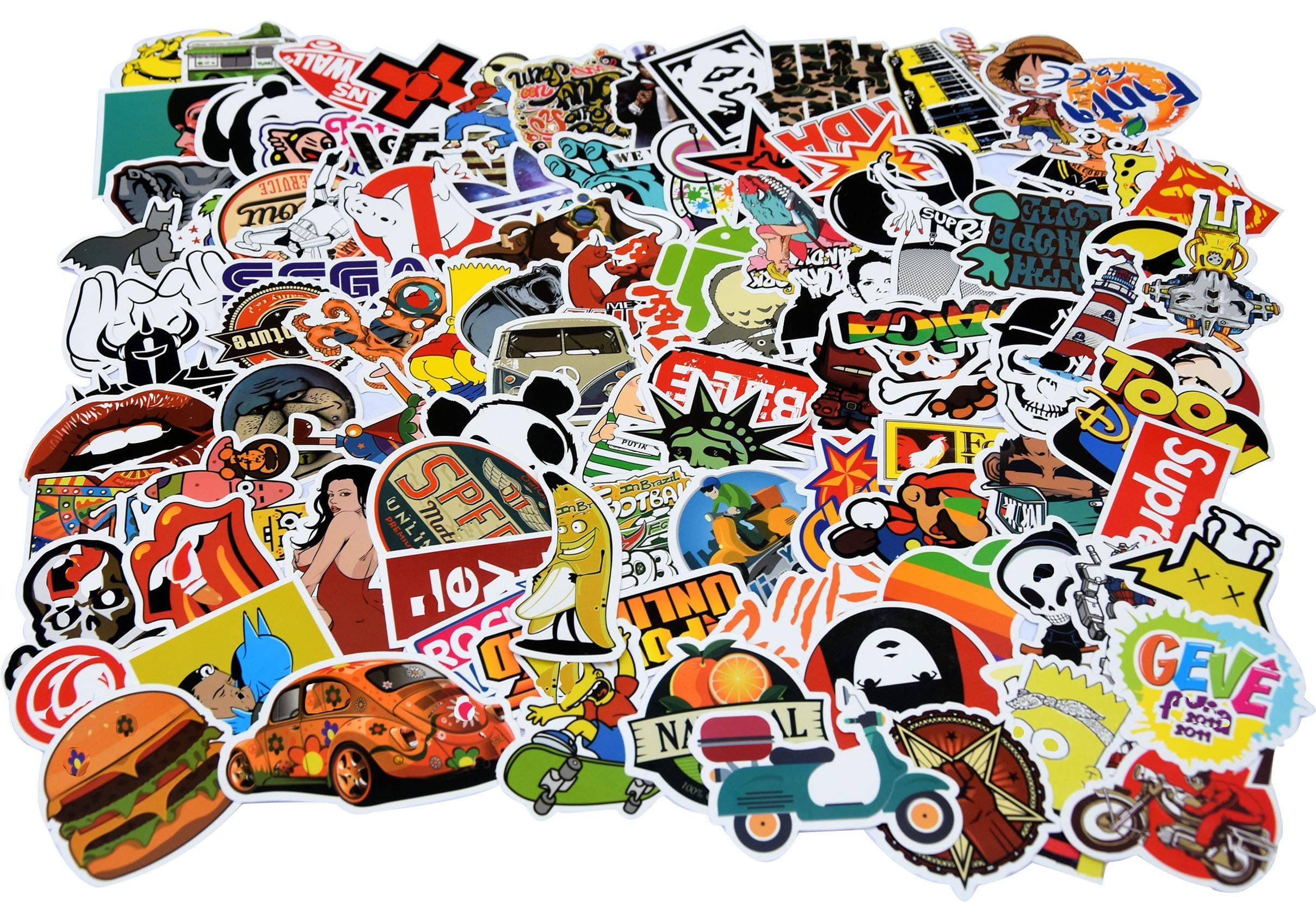 Stickers for Teens, Water Bottle Decals 100 Pcs