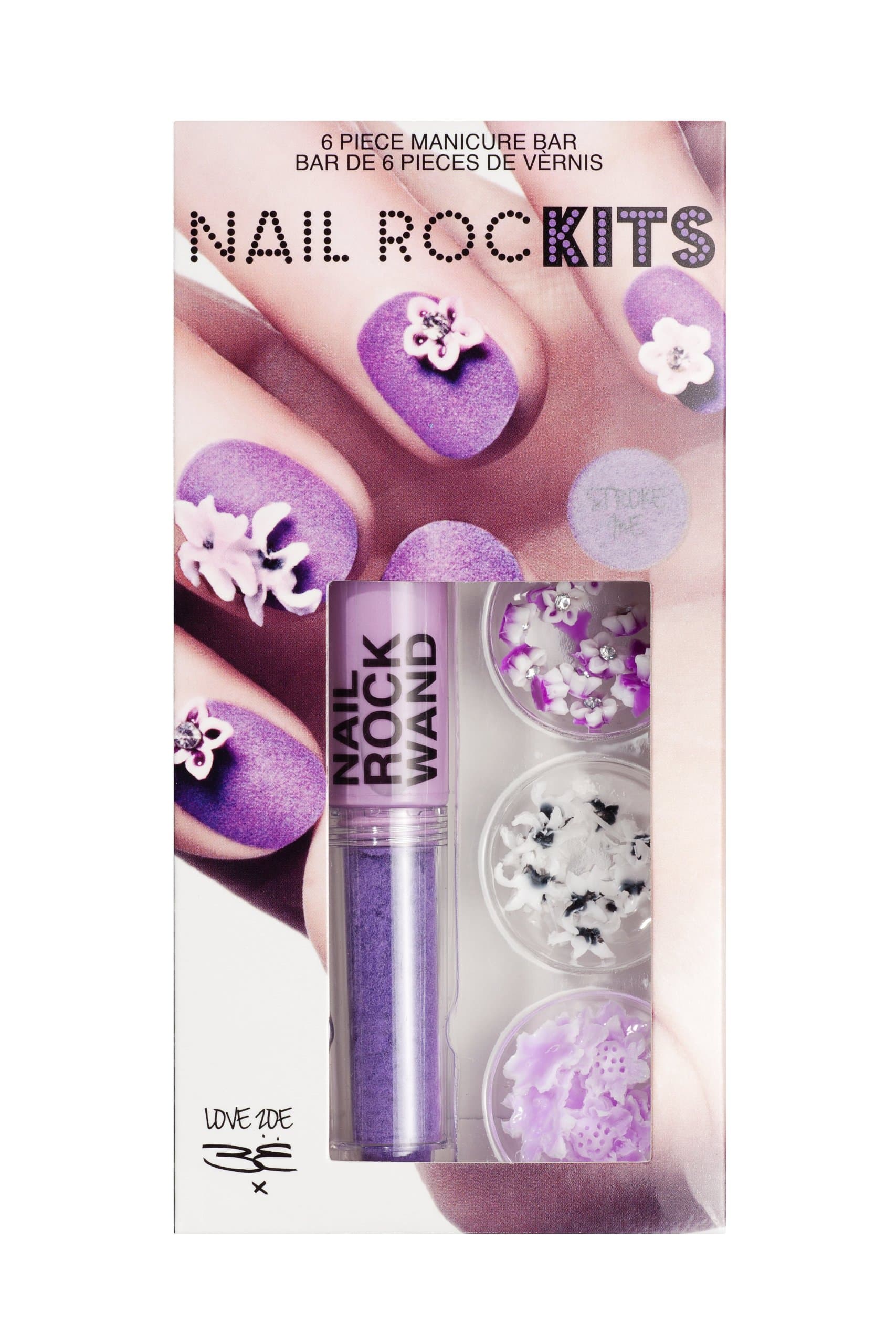 Nail Rockits 6 Piece Manicure Kit Flowers