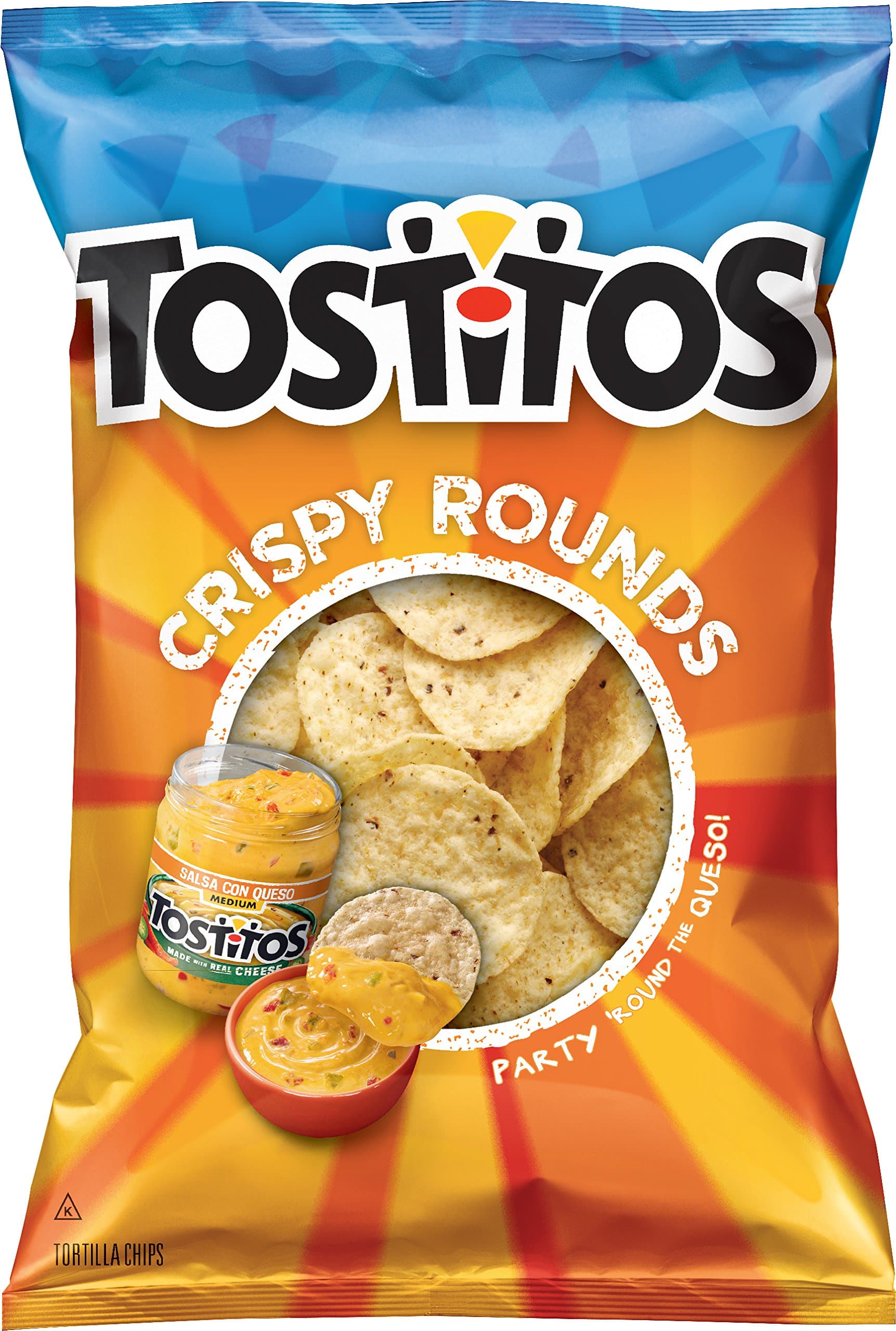 Crispy Rounds Tortilla Chips, 13 Ounce