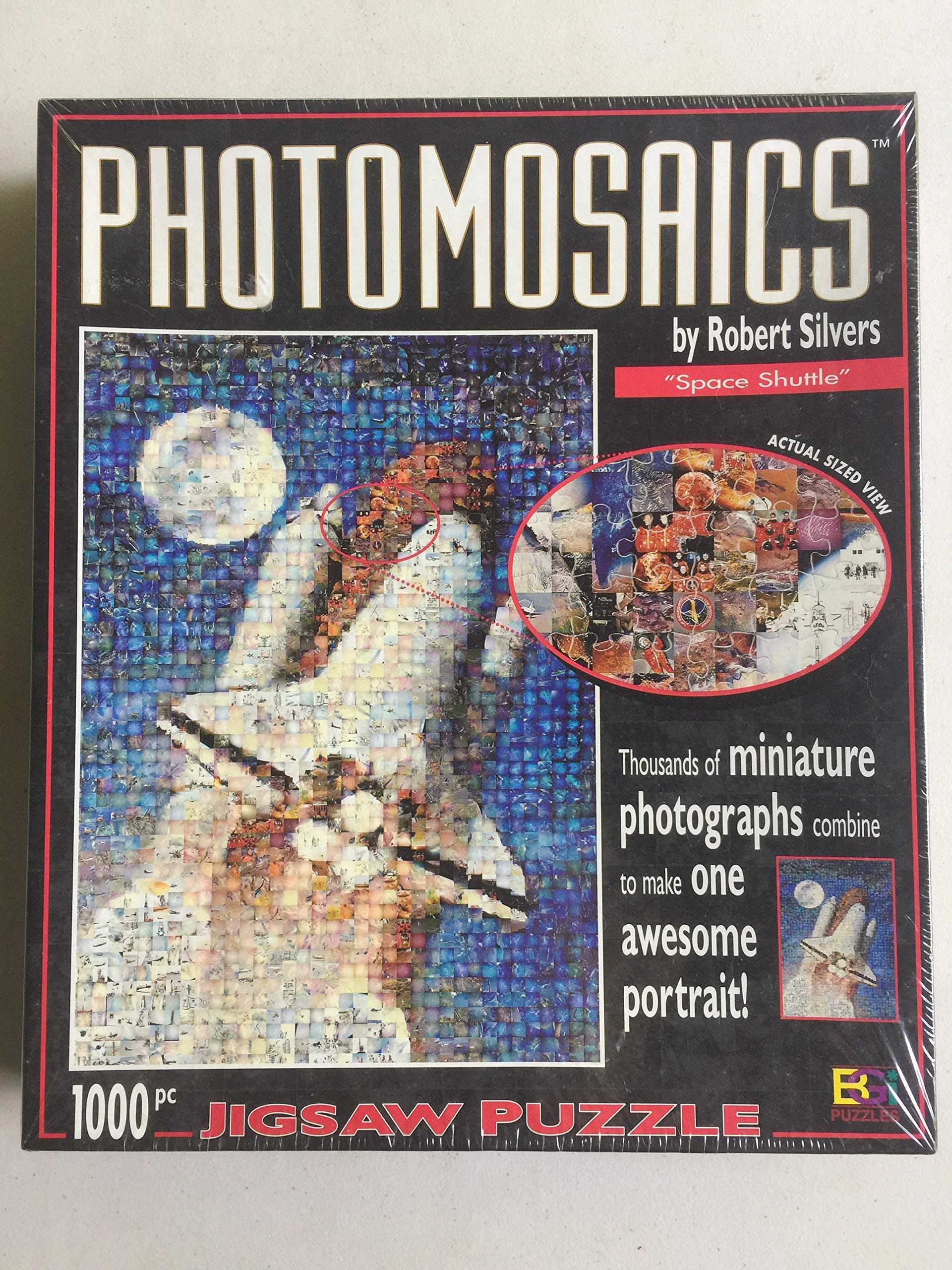 Space Shuttle Photomosaics Jigsaw Puzzle by Robert Silvers