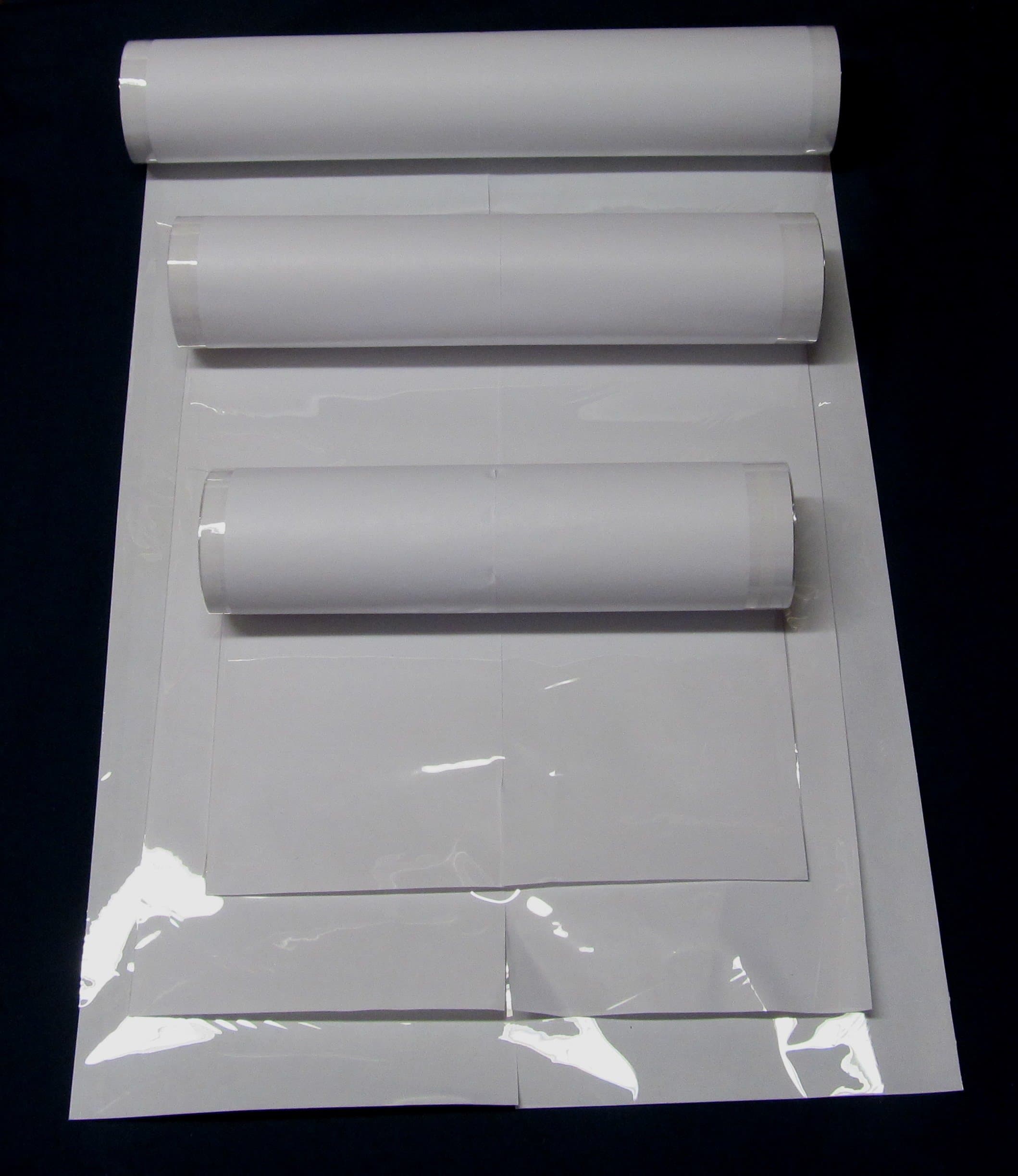 15 Yards Brodart Fold-On Archival Book Jacket Covers Large Roll Combo - 10, 12 & 14"