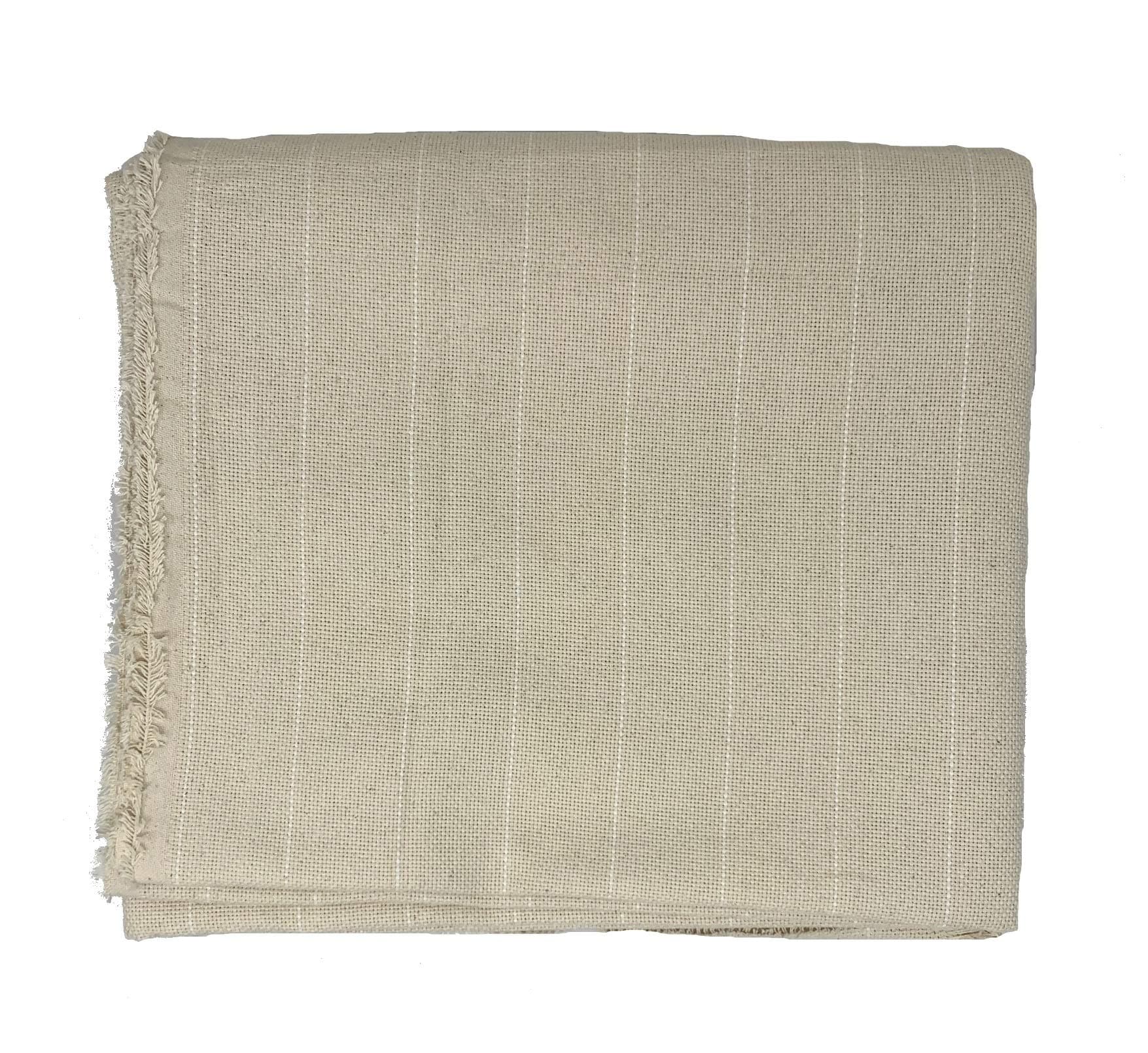 Monks Cloth for Punch Needle Project - 2 Yards, 60" Wide, 100% Cotton, Premium Quality Tufting Fabric for Rug Hooking, Punch Needle Frame - 72”x60” (2 Yards)