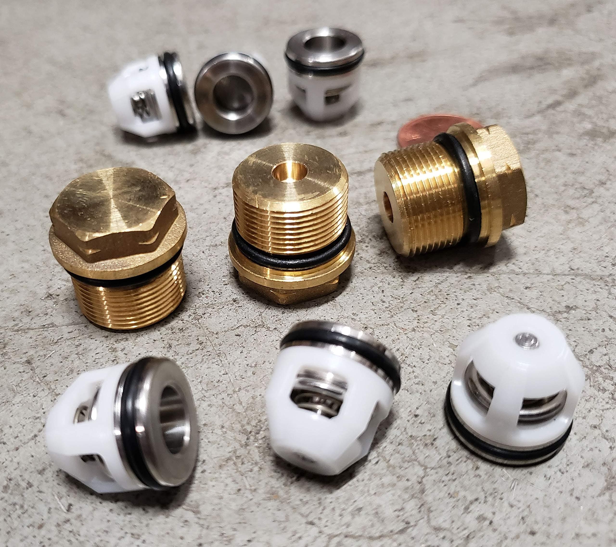 AR North America AR42762 Replace Pressure Washer Valve Kit, Black