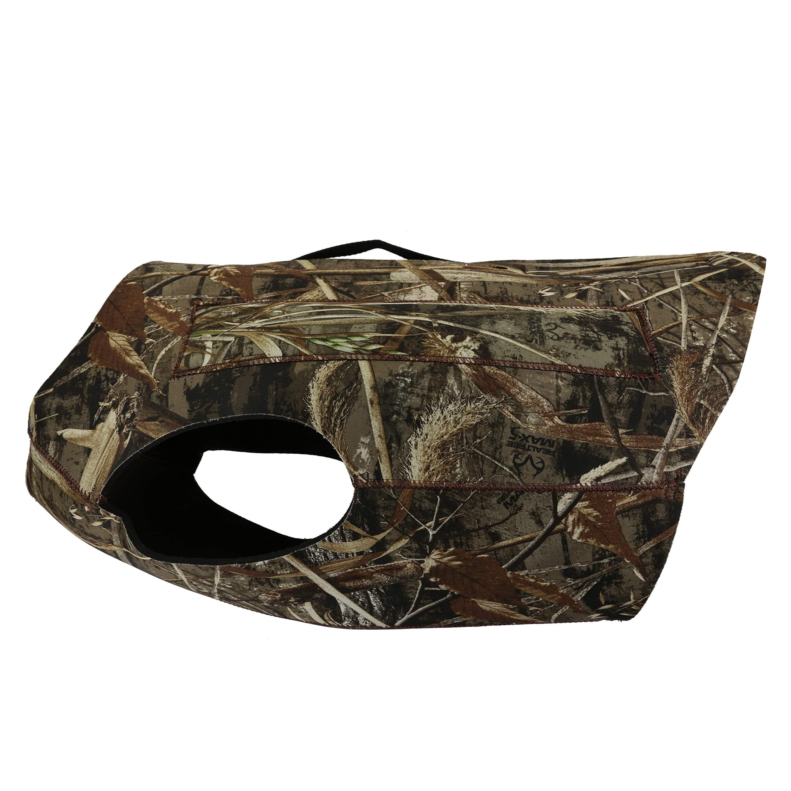 Realtree Neoprene Dog Vest Protective Coat Lift Handle Float Aid Max 5 (L)