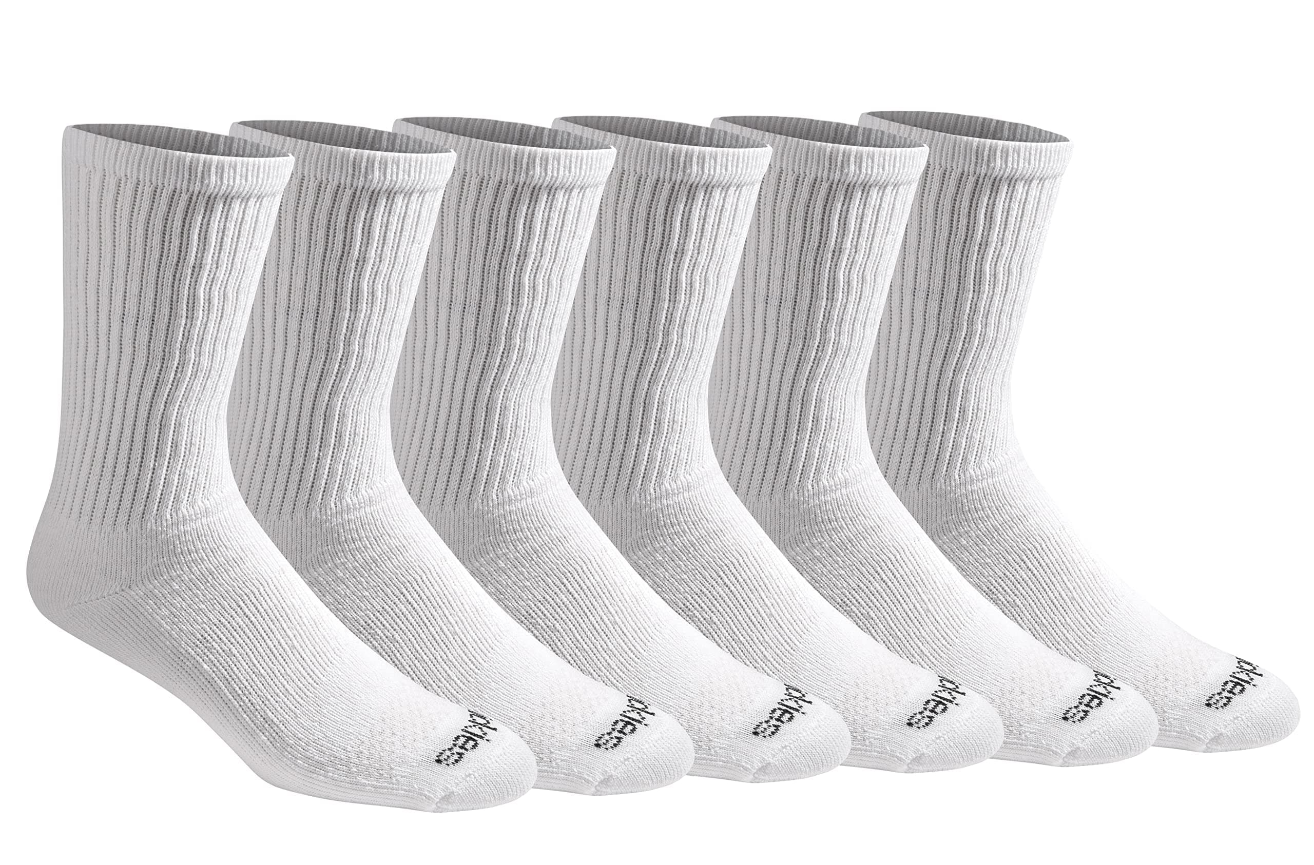Dickies Men's Dri-Tech Comfort Crew Socks (12 Pair)