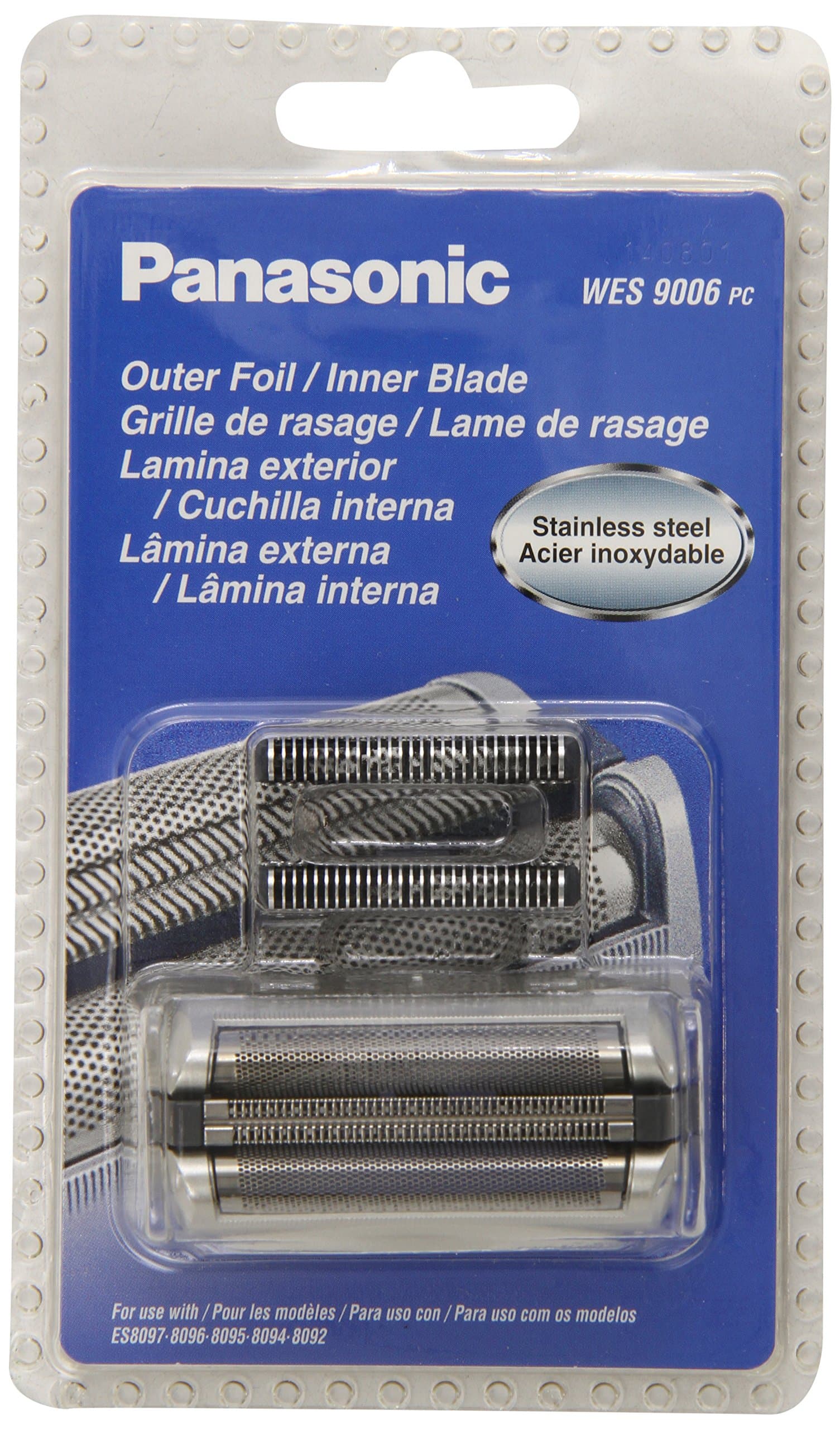 Panasonic WES9006PC Men's Electric Razor Replacement Inner Blade & Outer Foil Set