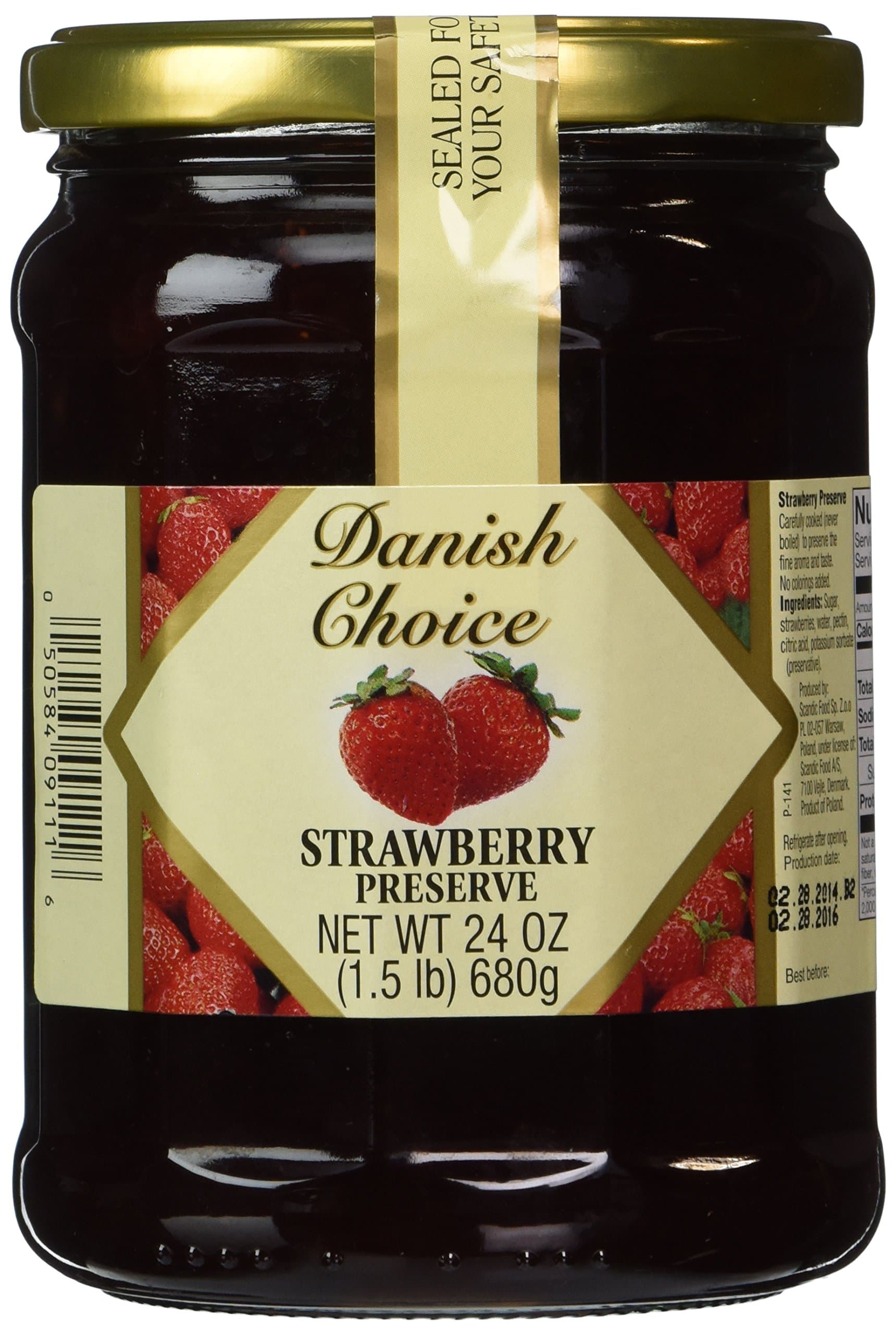 Danish Choice- Strawberry Preserve (Jam and Jelly)
