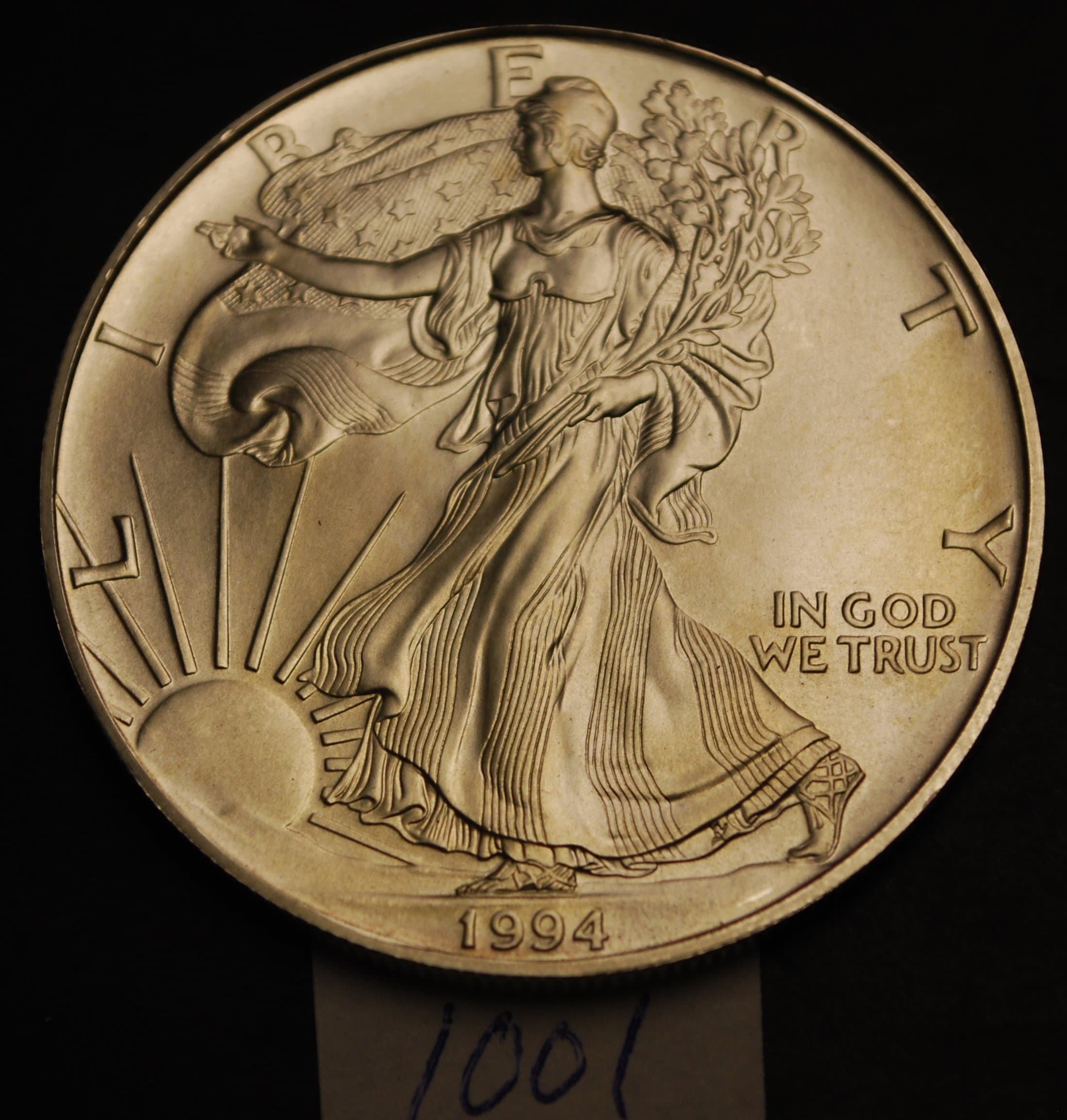 1994 US 999 SILVER EAGLE OUNCE OZ $1 DOLLAR COIN BU UNC