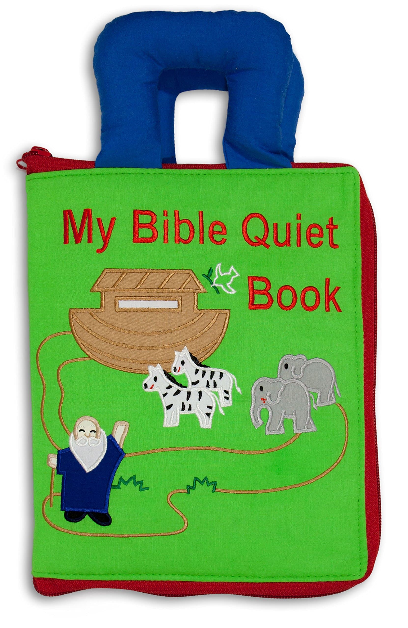 My Growing Season My Bible Quiet Book Interactive Fabric Activity for Kids | Educational Christian Toy for Toddlers & Preschoolers | Travel-Friendly and Sensory-Rich Soft Book