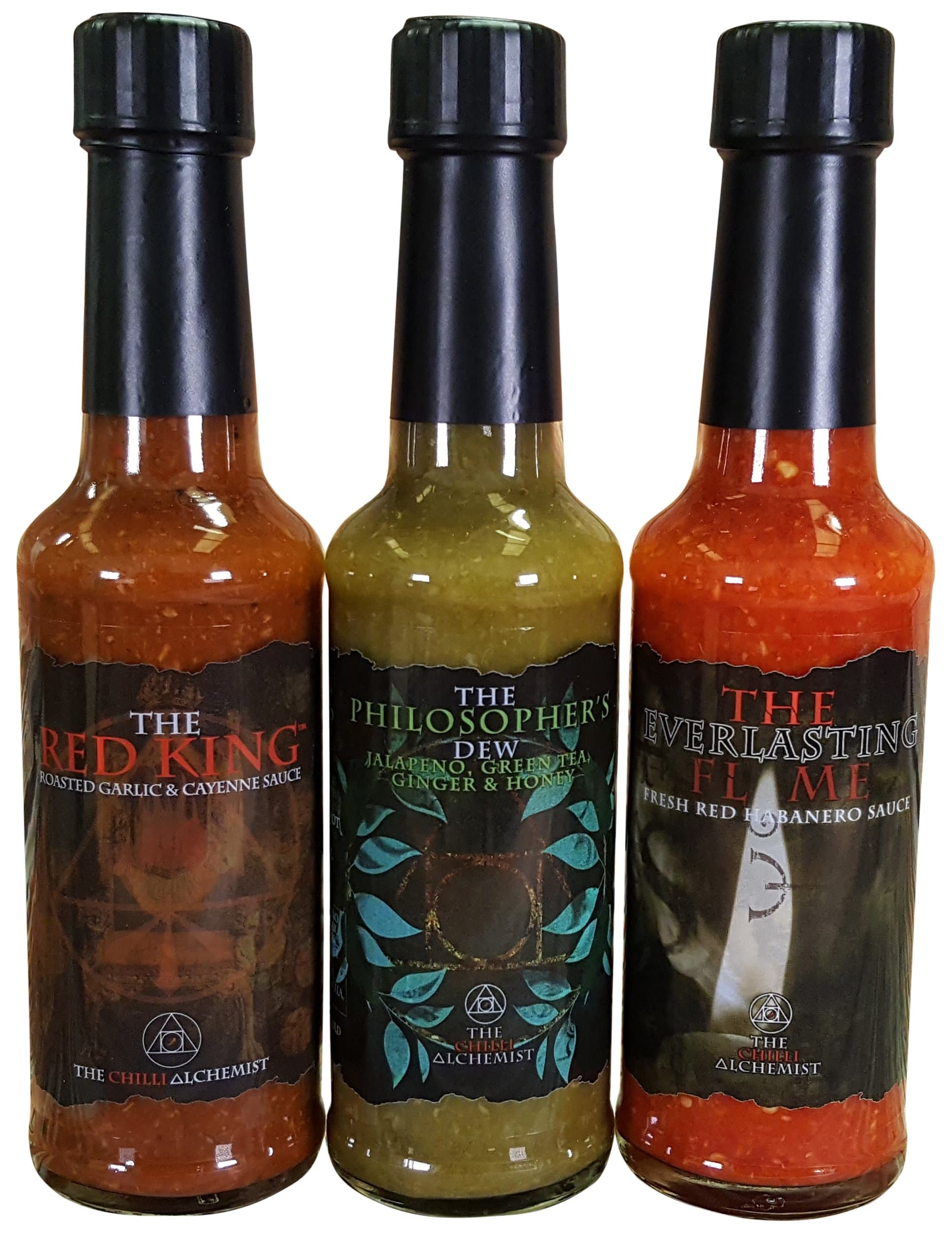 The Chilli Alchemist The Red King The Philosopher's Dew The Everlasting Flame Chilli Sauce Box Set