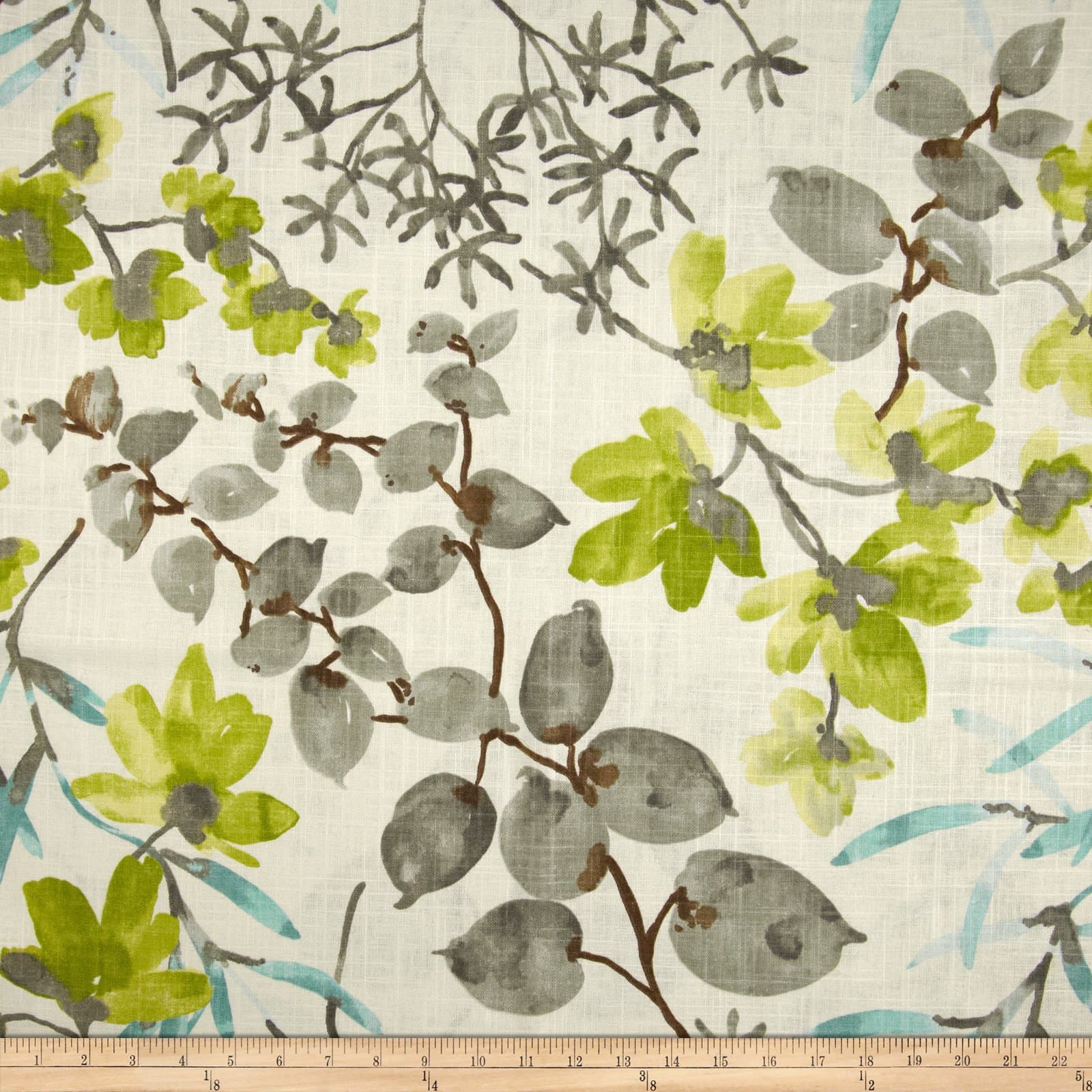 Braemore Fabrics Braemore Gazebo Linen Blend Cloud