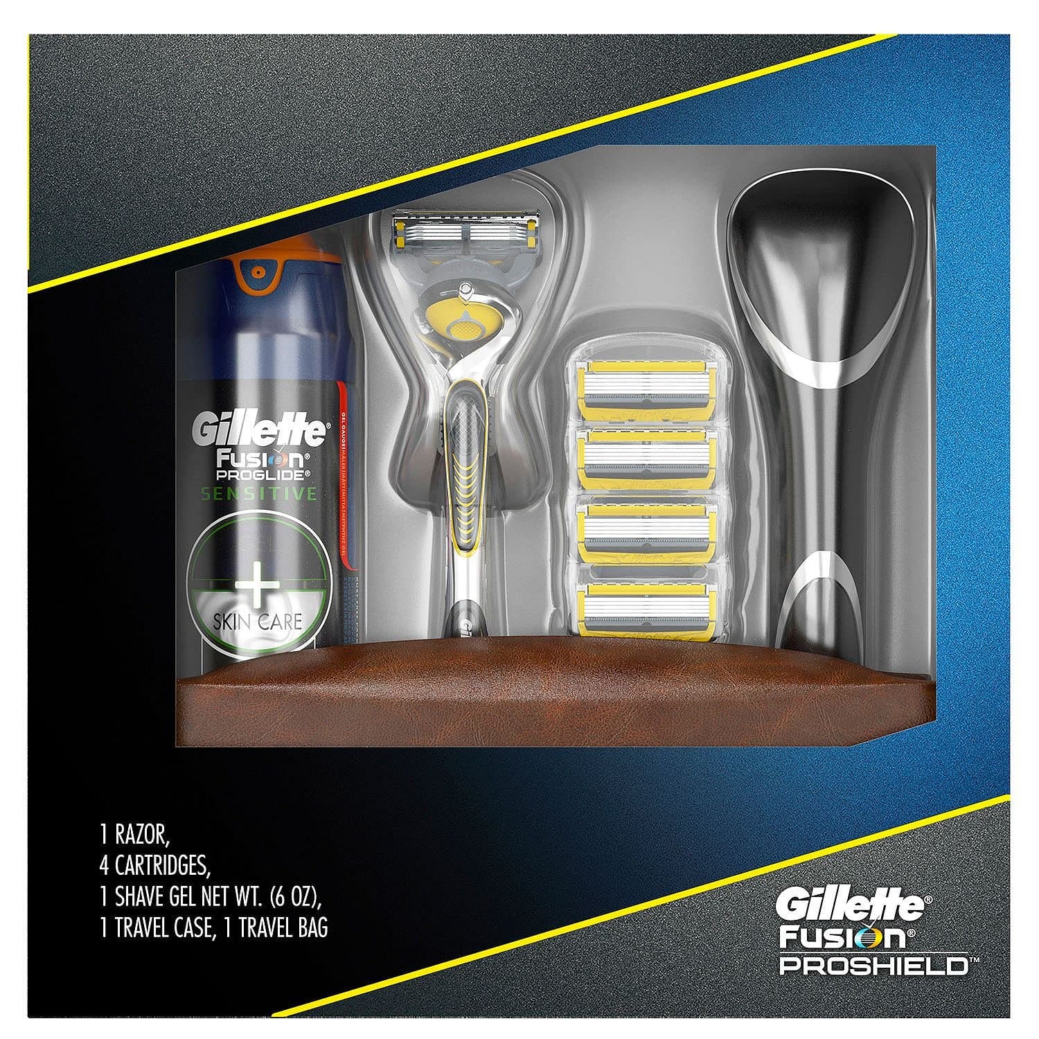 Gillette Fusion Proshield with Bonus Bag and Case