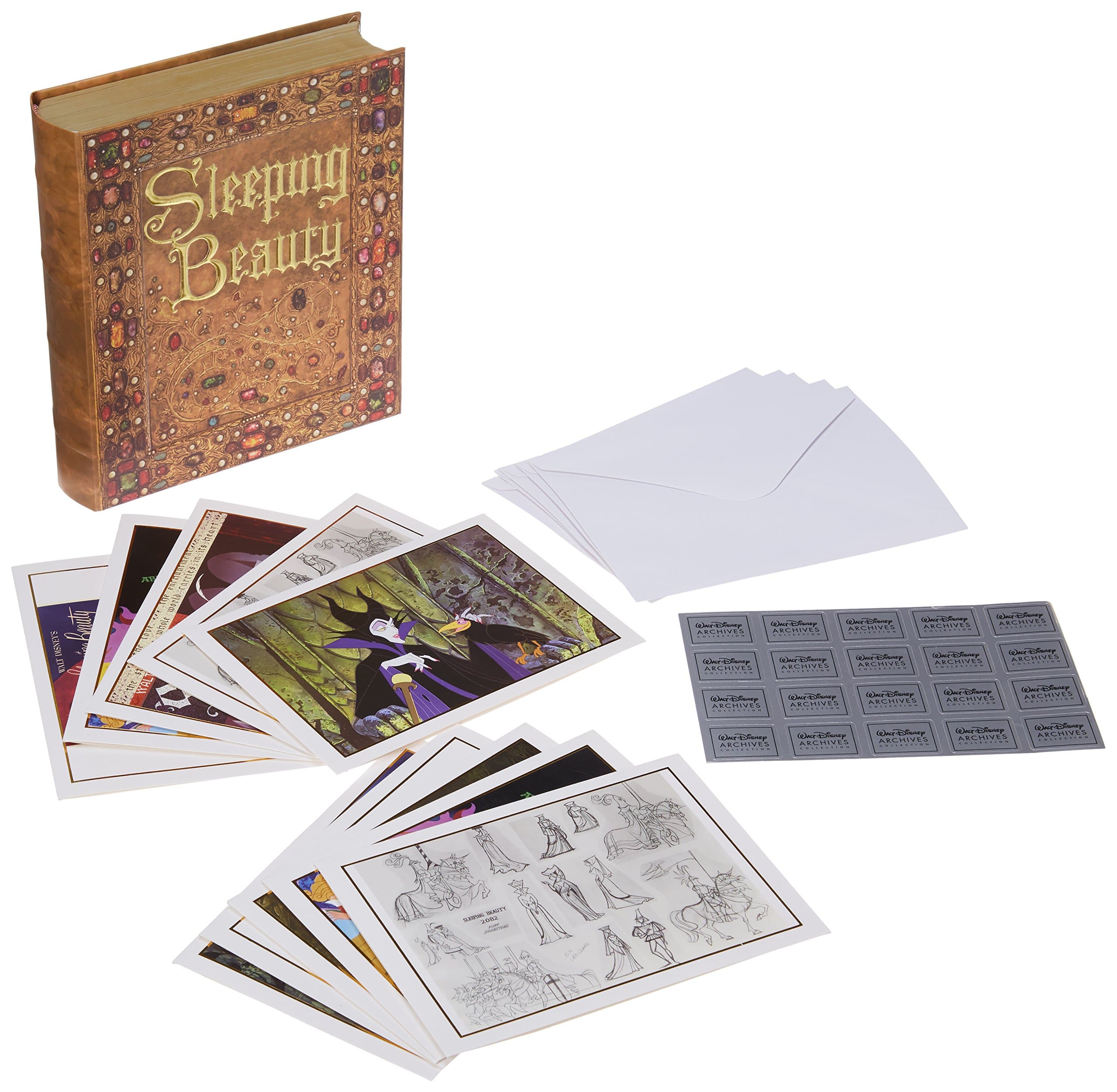 Walt Disney Archives Collection Sleeping Beauty Notecard Set w/Keepsake Book