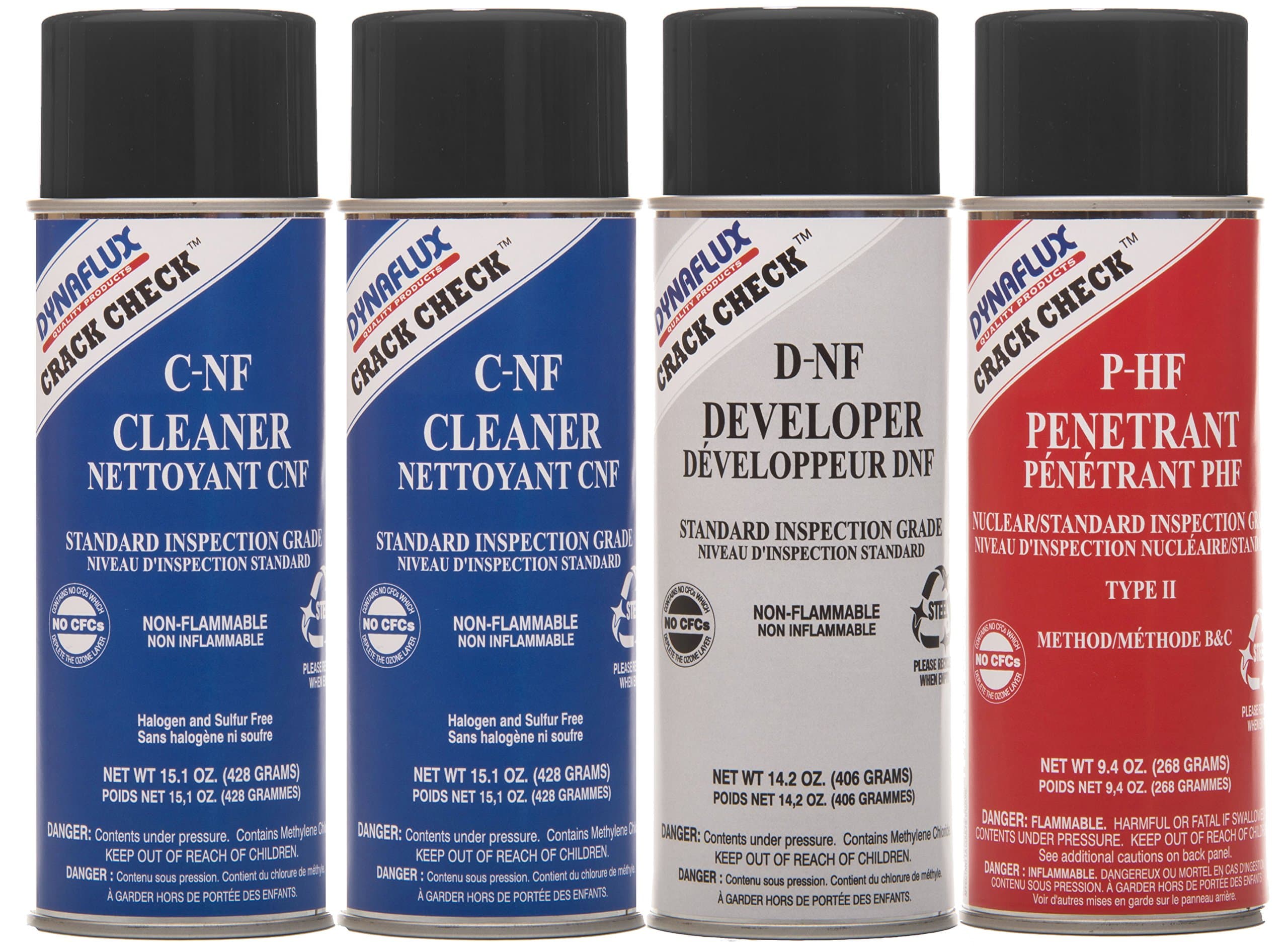 DF315KIT-S Crack Check 4 Piece Standard Kit, Non-Flammable