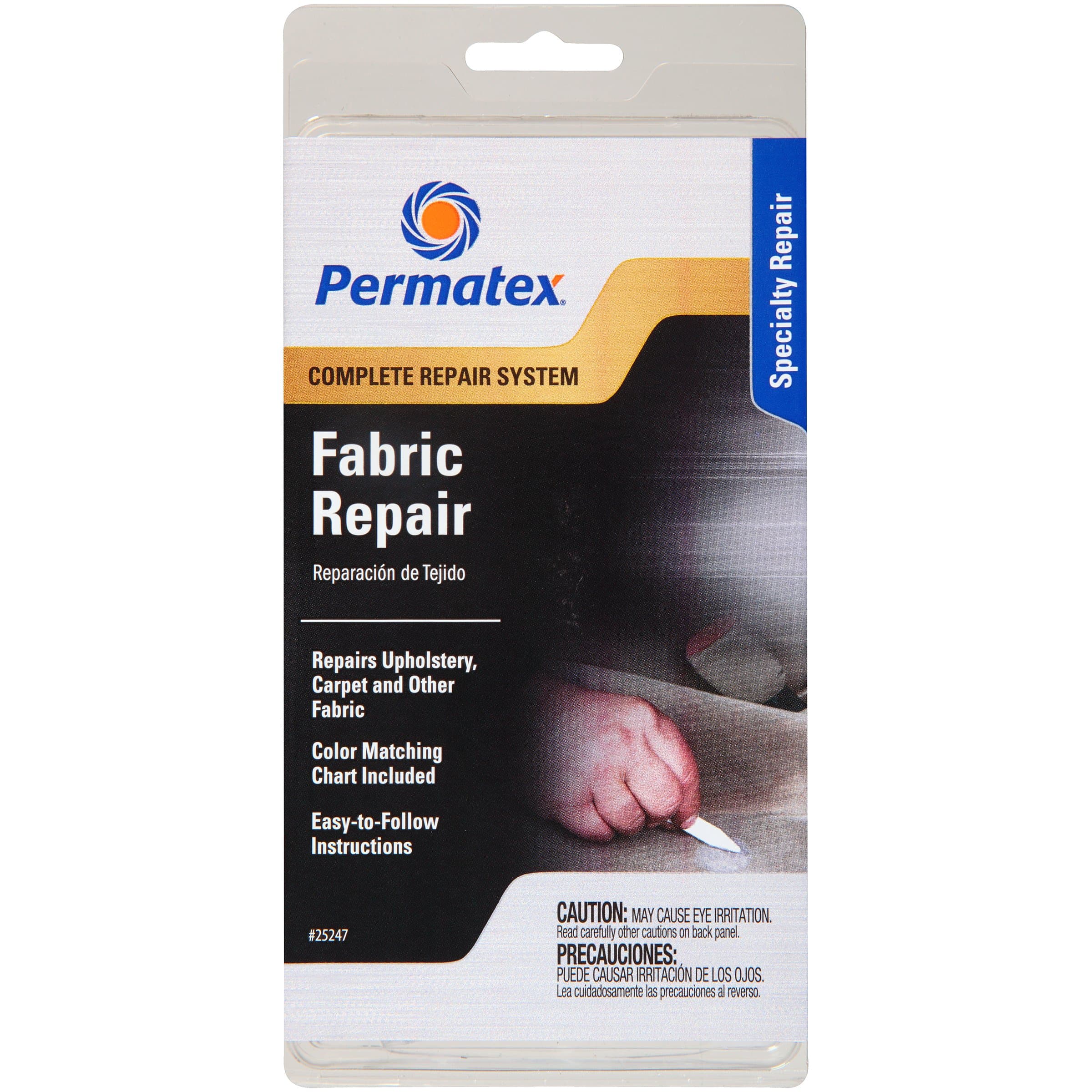 25247 Fabric Repair Kit, Single Unit, Gel