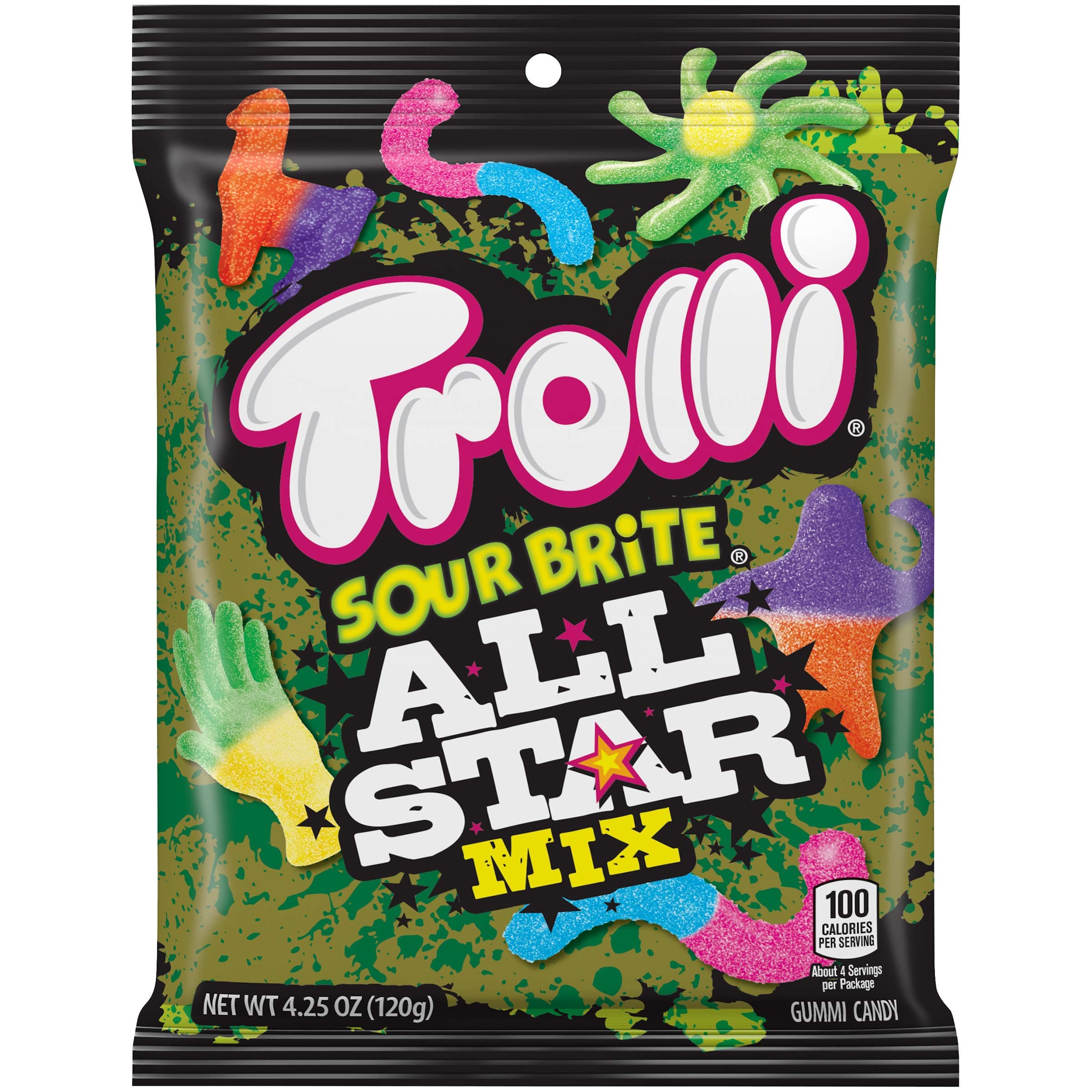 Sour Brite Crawler All Star Mix, 4.25 Oz