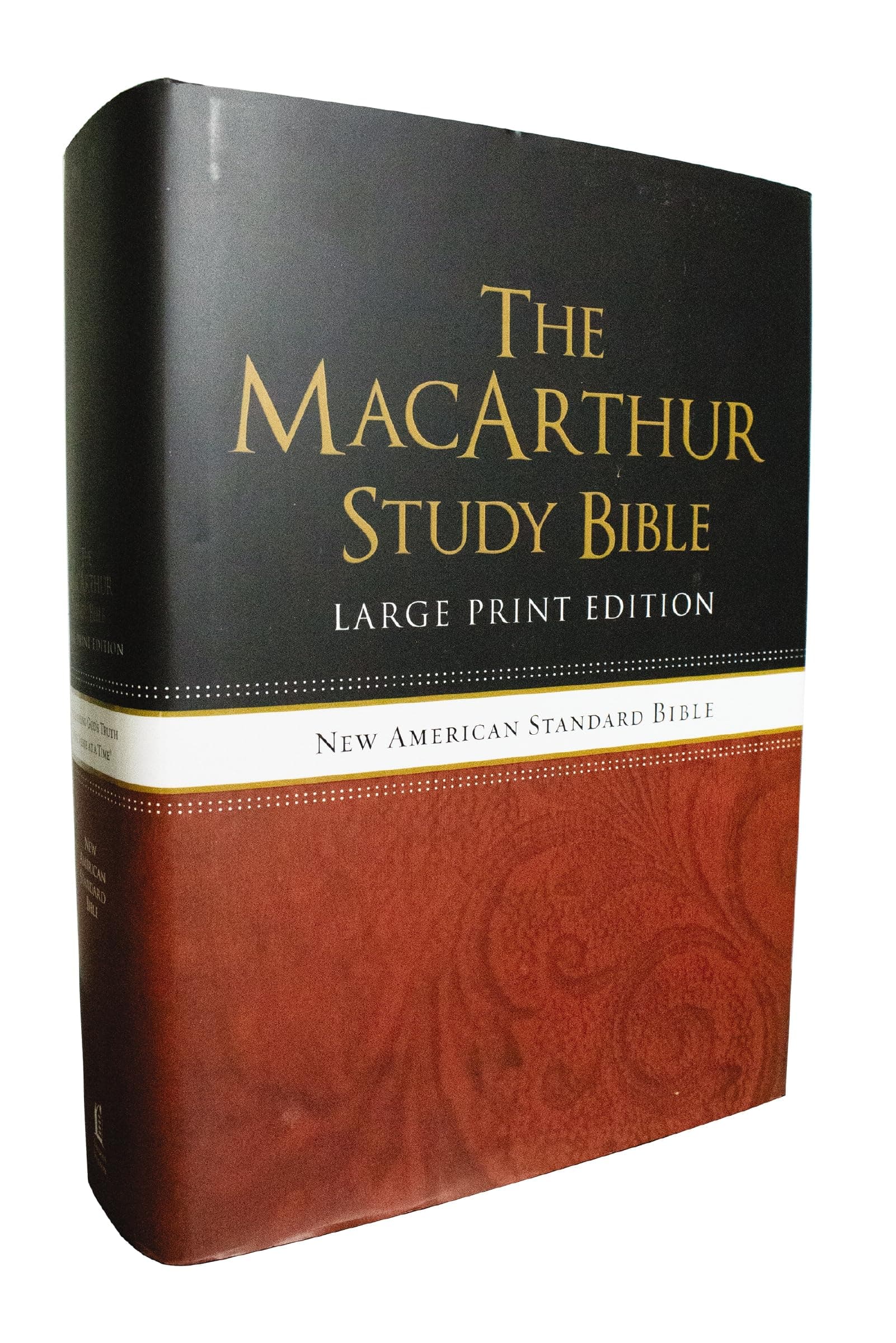 The NASB, MacArthur Study Bible, Large Print, Hardcover, 1995 Text: Unleashing God's Truth One Verse at a Time (Holy Bible, New American Standard Bible)