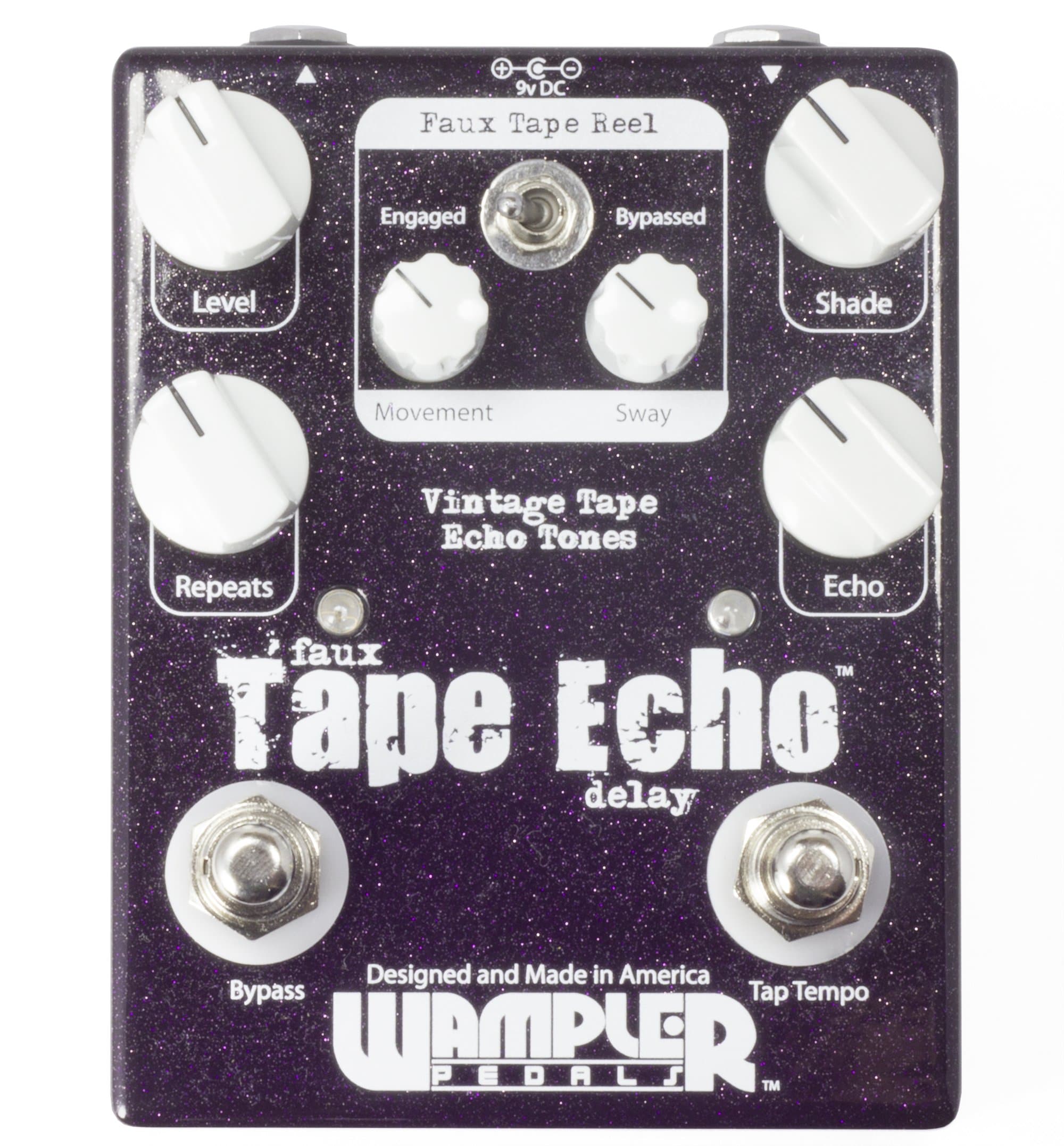 Wampler Faux Tape Echo Delay Guitar Effects Pedal