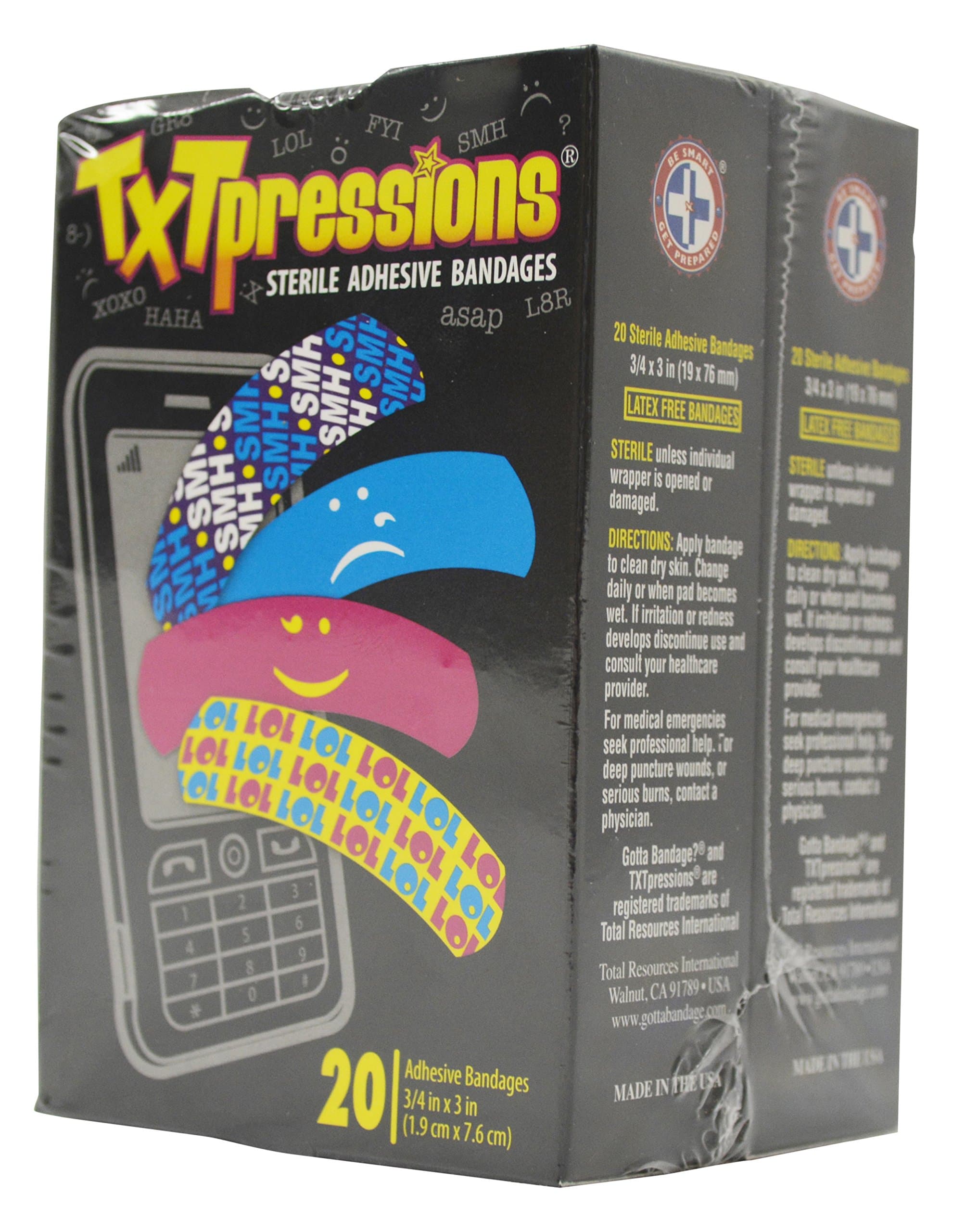 11HBC01091PK2 Txtpression Bandages Combo (20 Pack)