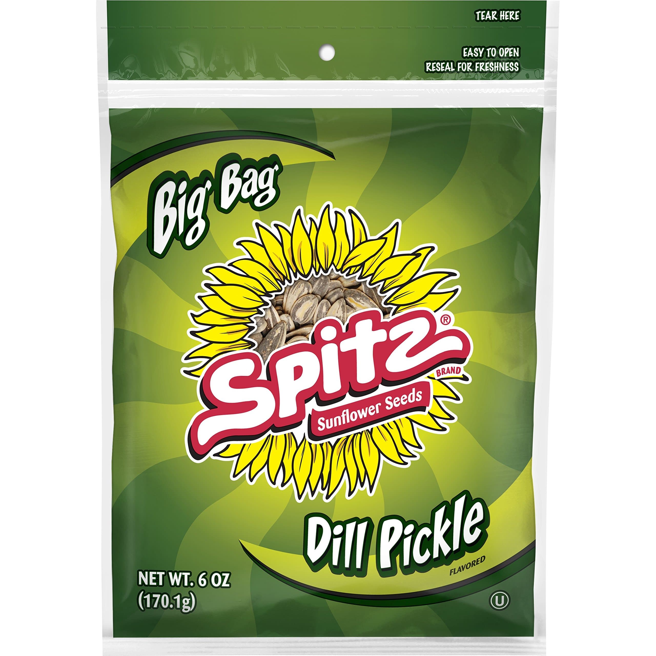Sunflower Seeds, Dill Pickle, 6oz Bag