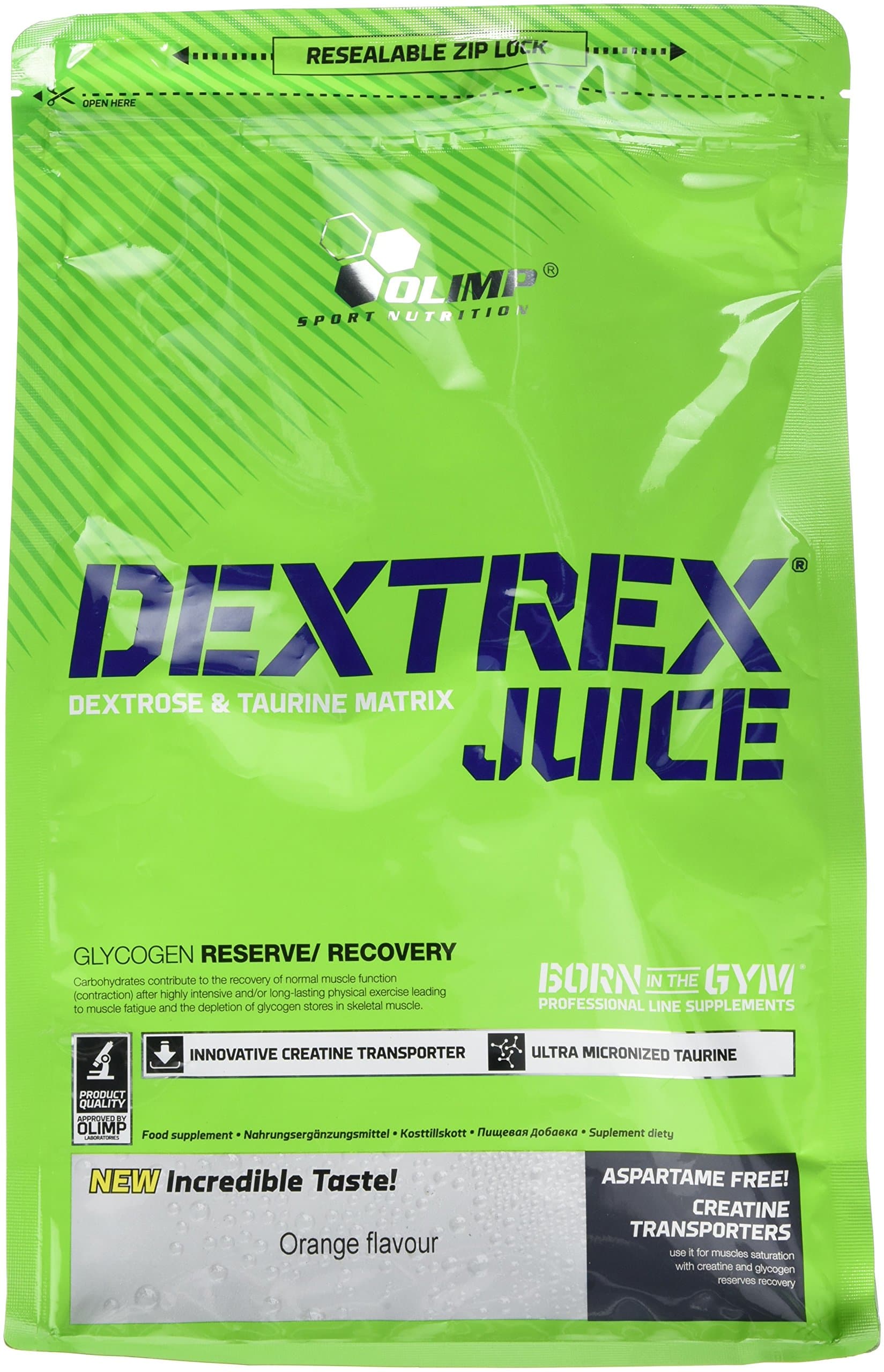 OLIMP SPORT NUTRITION Olimp Labs Dextrex Juice Powder, Orange Flavour, 1 kg