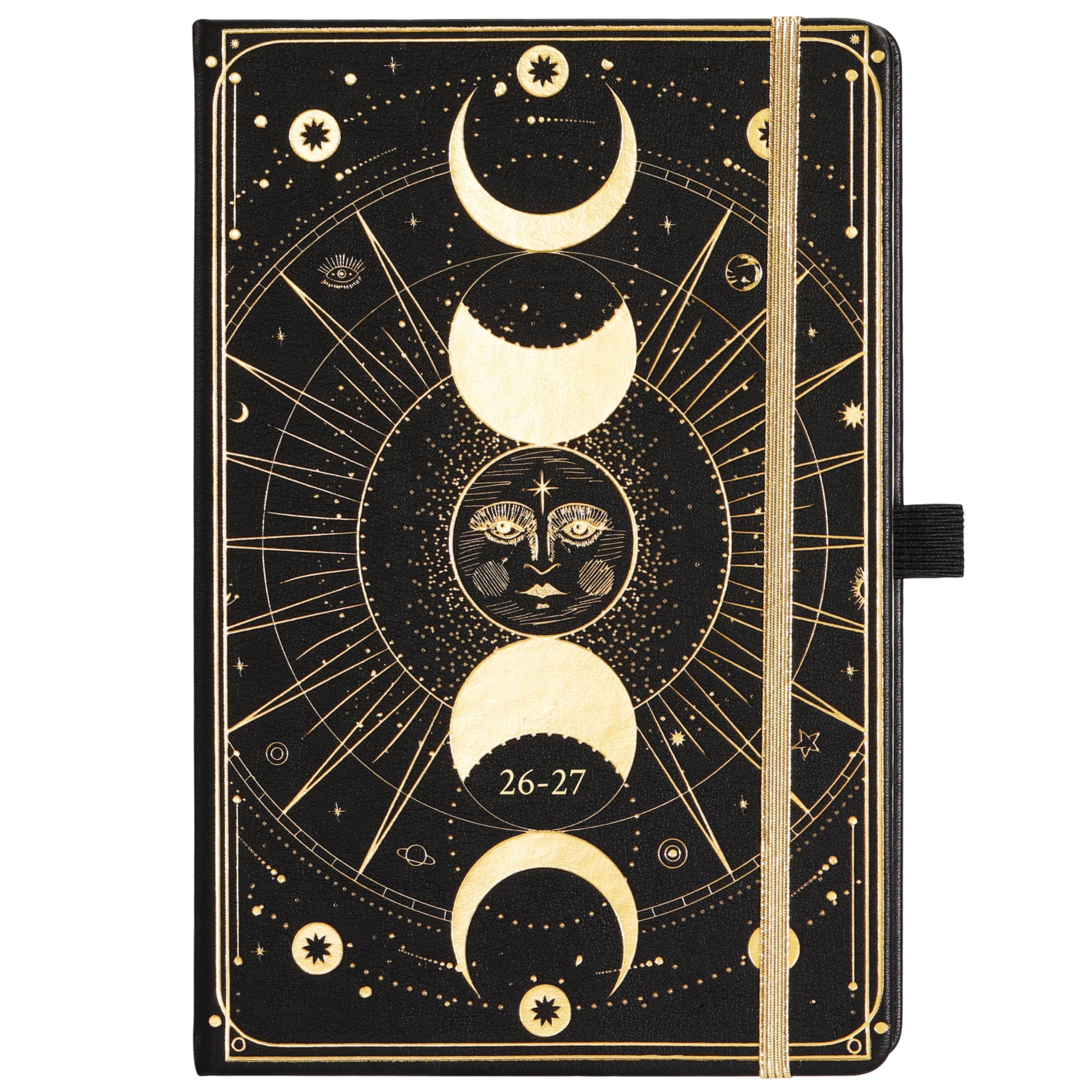 Planner 2026-2027 - Academic Planner 2026-2027, July 2026 - June 2027, 5.75" x 8.25", 2026-27 Weekly and Monthly Planner, Faux Leather planner 26-27 with Back Pocket & 40 Notes Pages