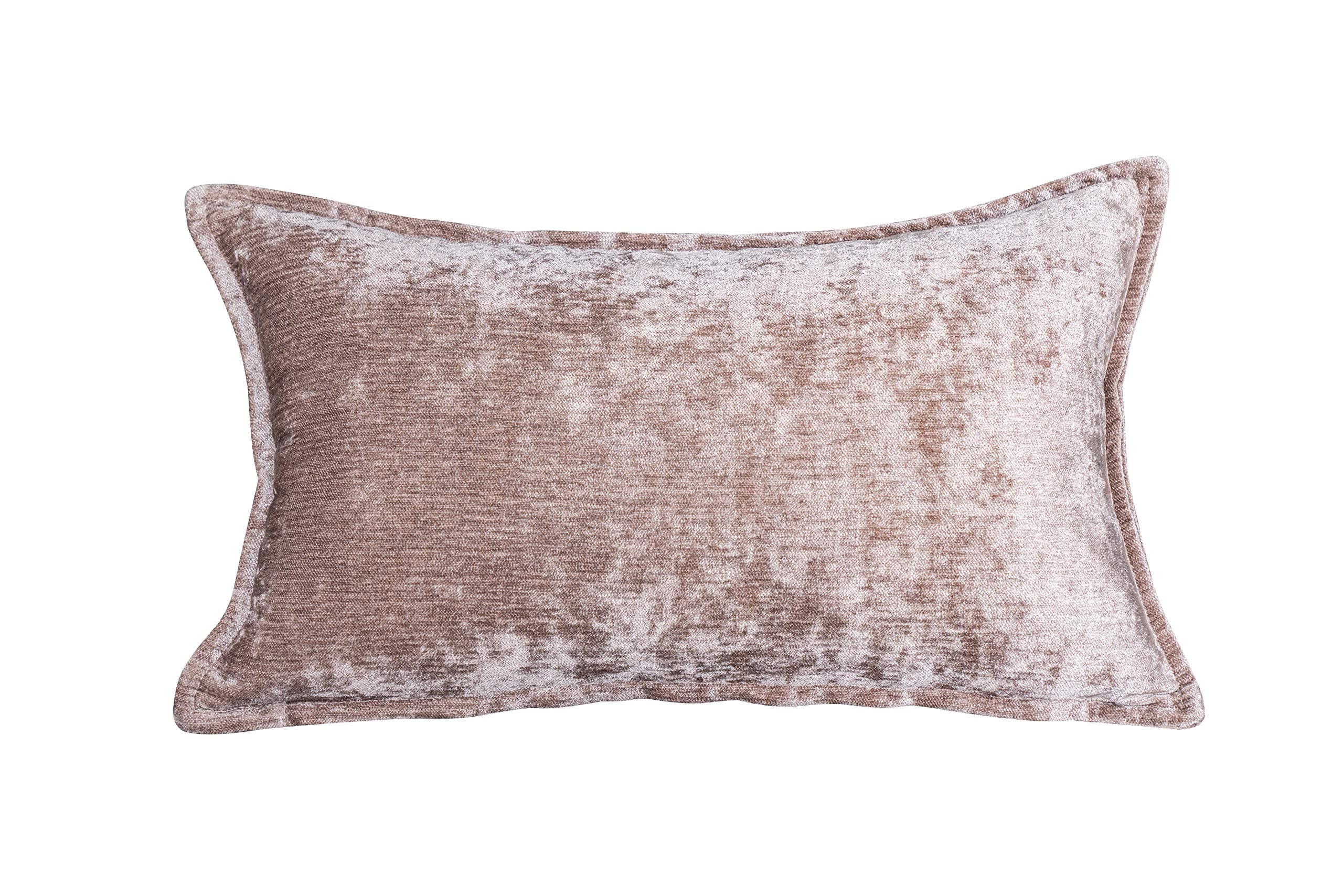 97112C Nicole Mocha Cushion, 12" X 20"