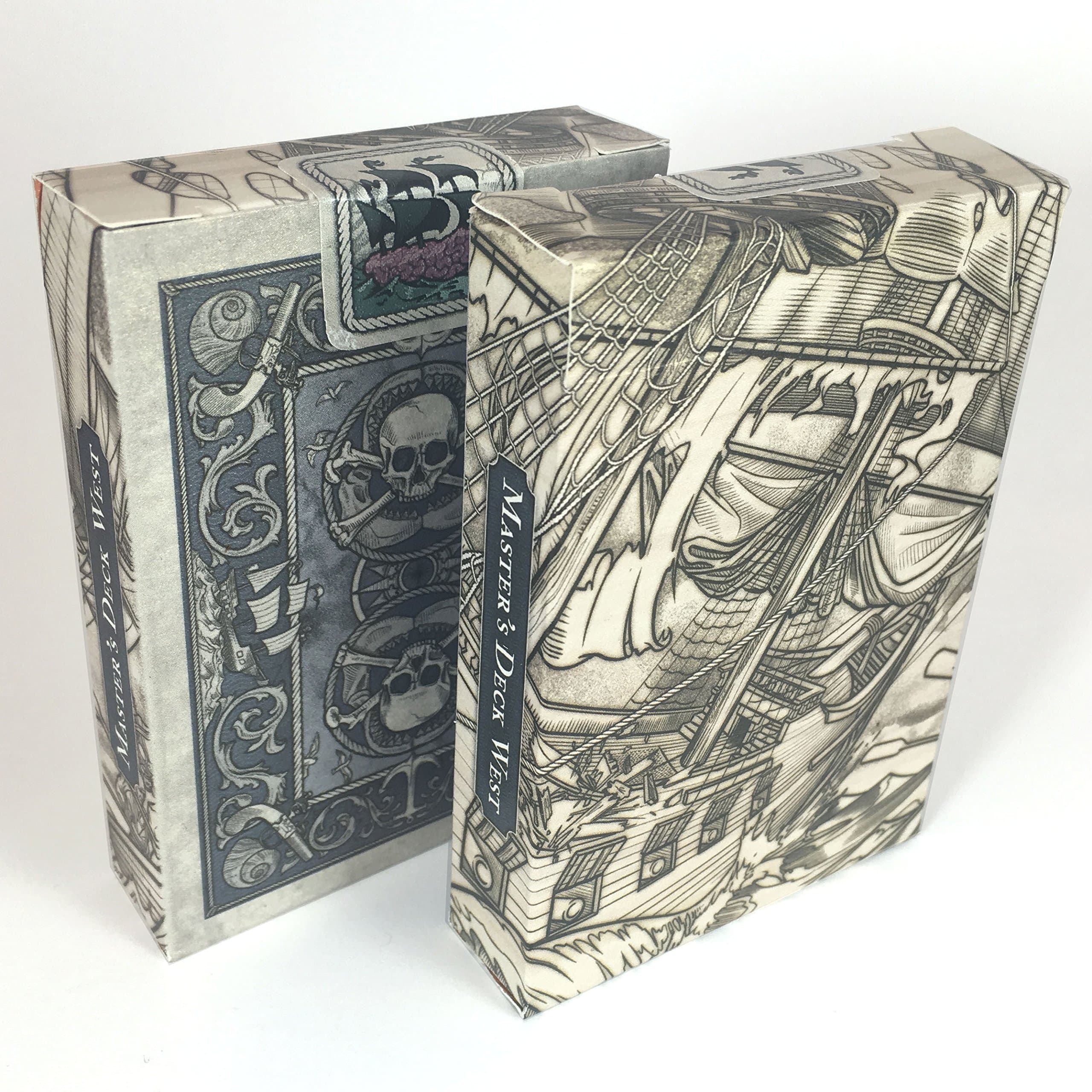 Reeonice Birsppy LAZZLU Brain Vessel Cargo Master Deck West Playing Cards