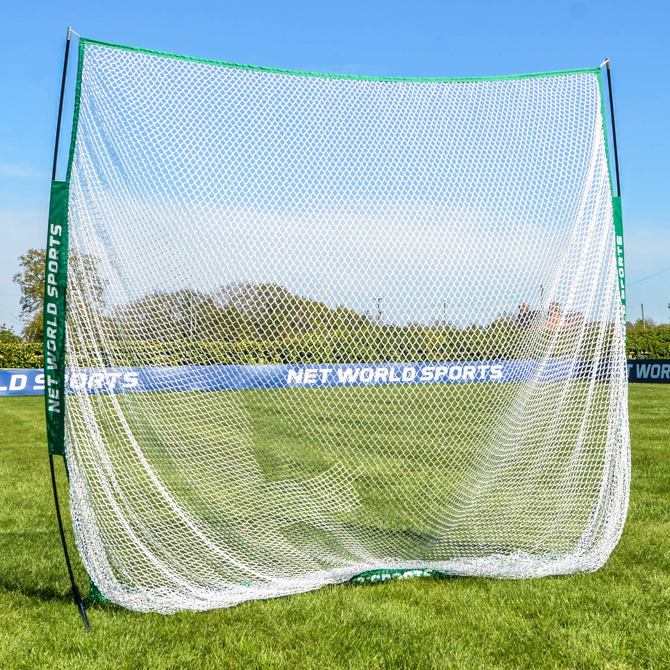 FORB Portable Garden Golf Net 7ft x 7ft – Durable Pop-Up Net for Home Practice – Versatile for Multiple Ball Sports – Easy Assembly with Carry Bag