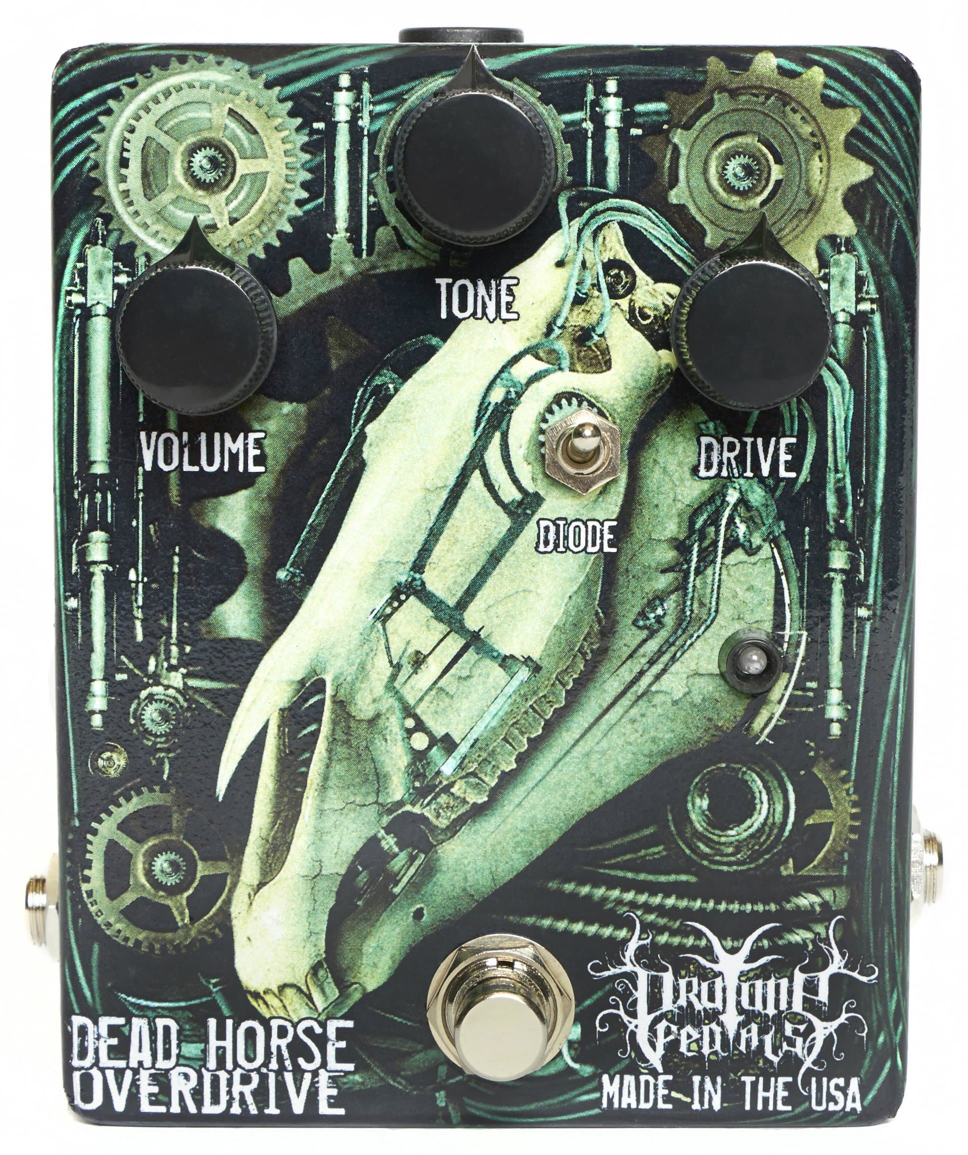 DHOD Dead Horse Overdrive Guitar Distortion Effects Pedal