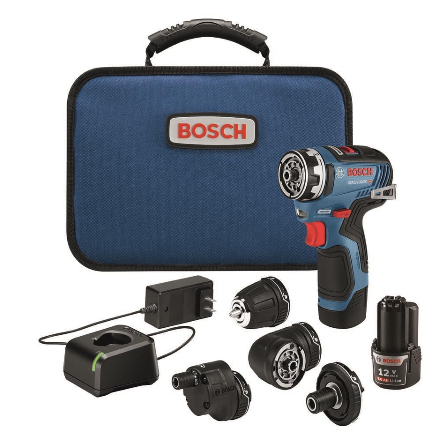 GSR12V-300FCB22 12V Max Drill/Driver with 5-In-1 Flexiclick® System with (2) 2.0 Ah Batteries