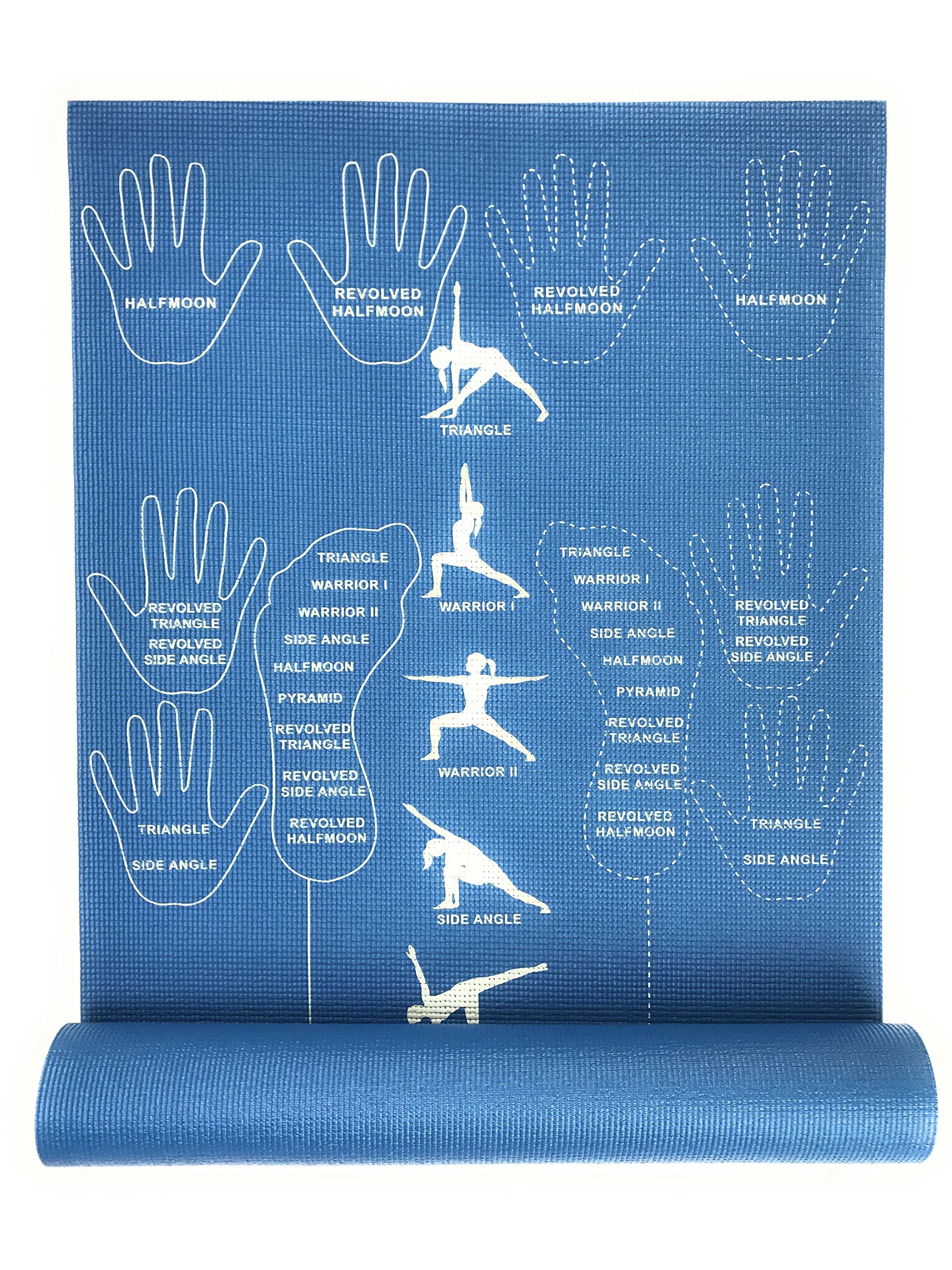 CopyCat Yoga Educational and Instructional Yoga Mat