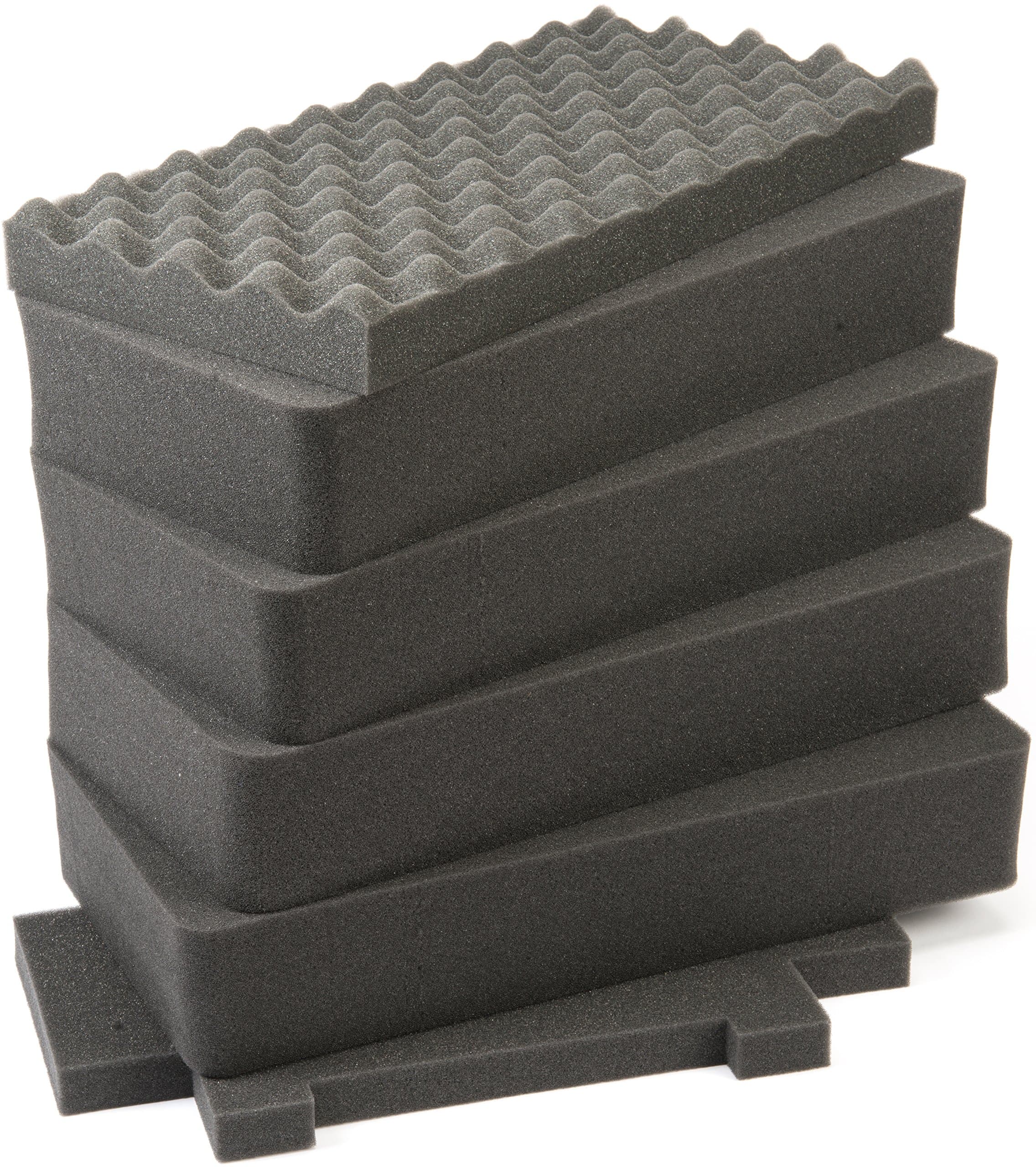 Pelican 1441 6-Piece Foam Set for 1440 Case (Black)