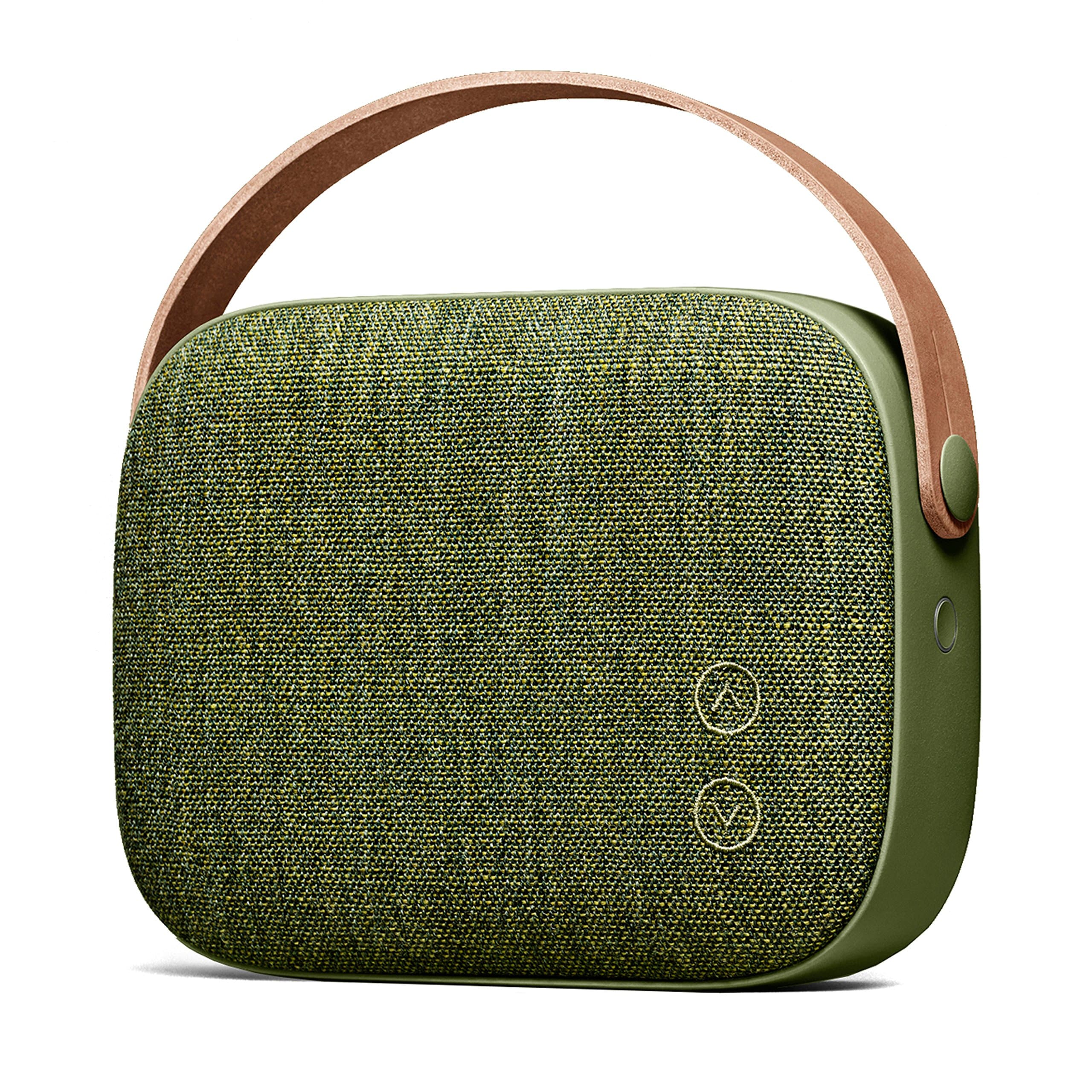 Vifa Helsinki Bluetooth Speaker | Nordic Design | Perfect Portable Wireless Speaker for Apple iPhone iOS and Samsung Android - Willow Green