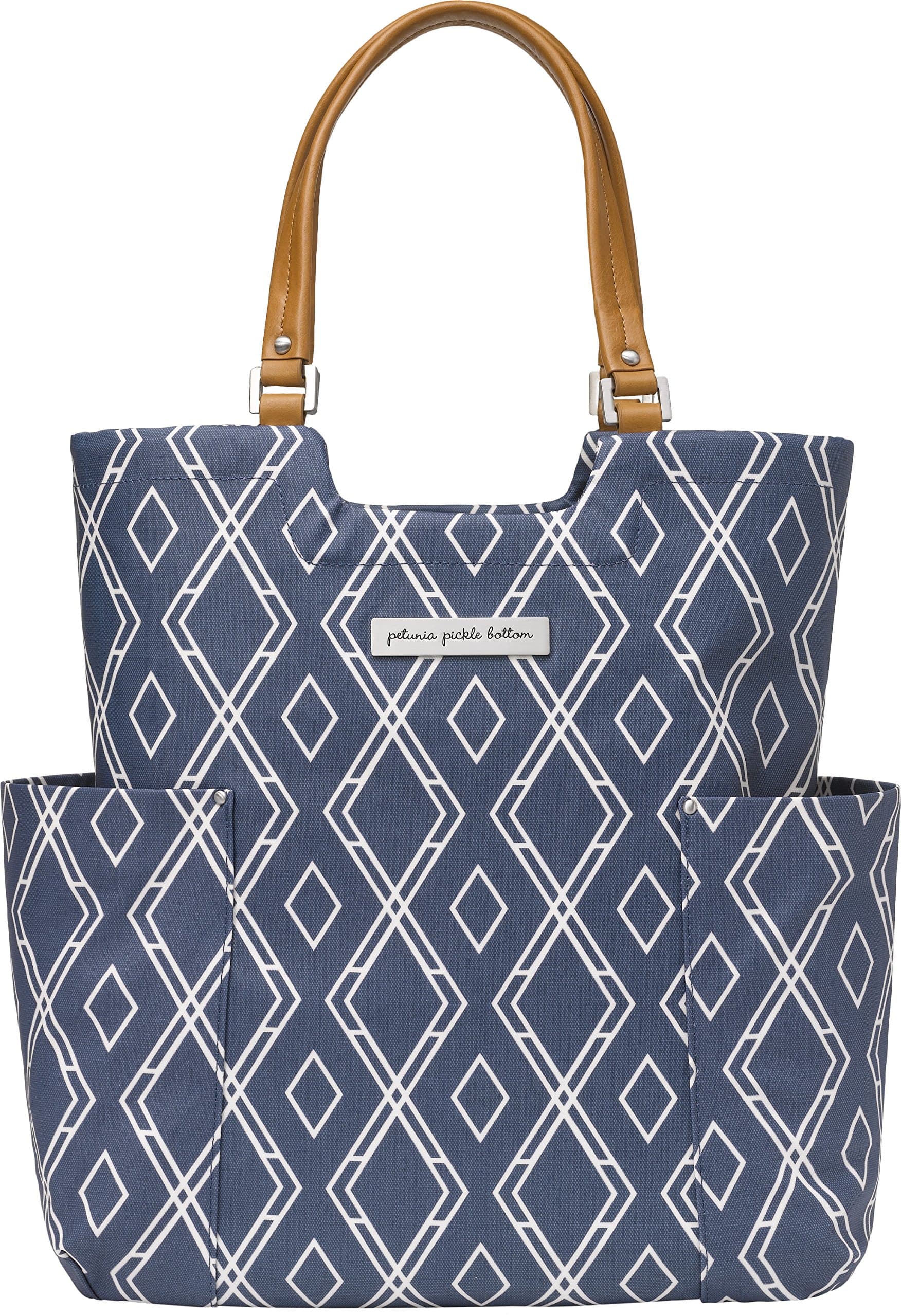 Petunia Pickle Bottom Tailored Tote, Indigo