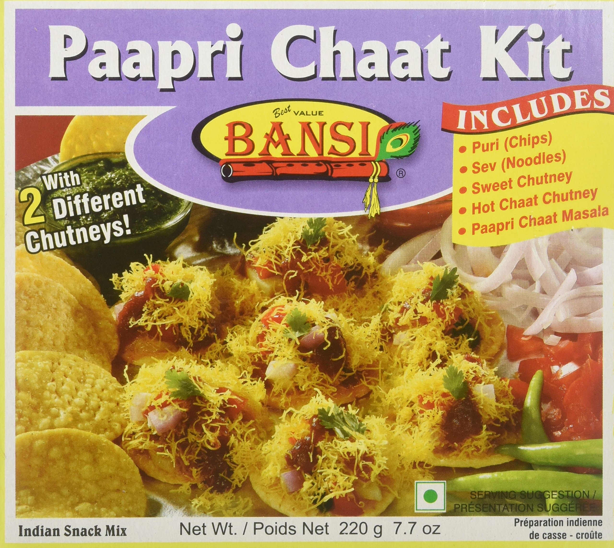 Bansi, Paapri Chaat Kit, 22 Grams(gm)