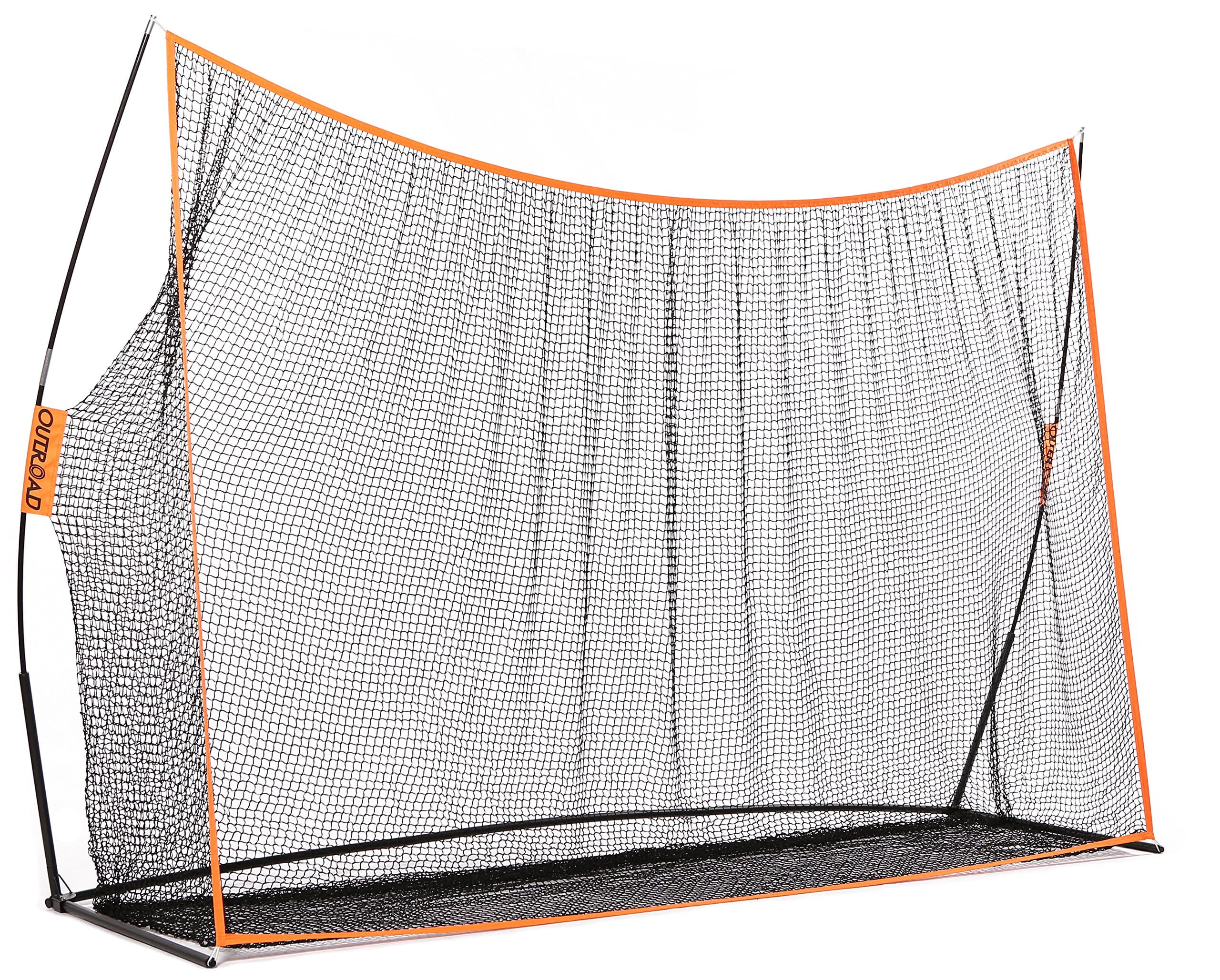 OUTROAD 10x7 ft Portable Golf Hitting Pitching Practice Net for Outdoor Training w/Carry Bag …
