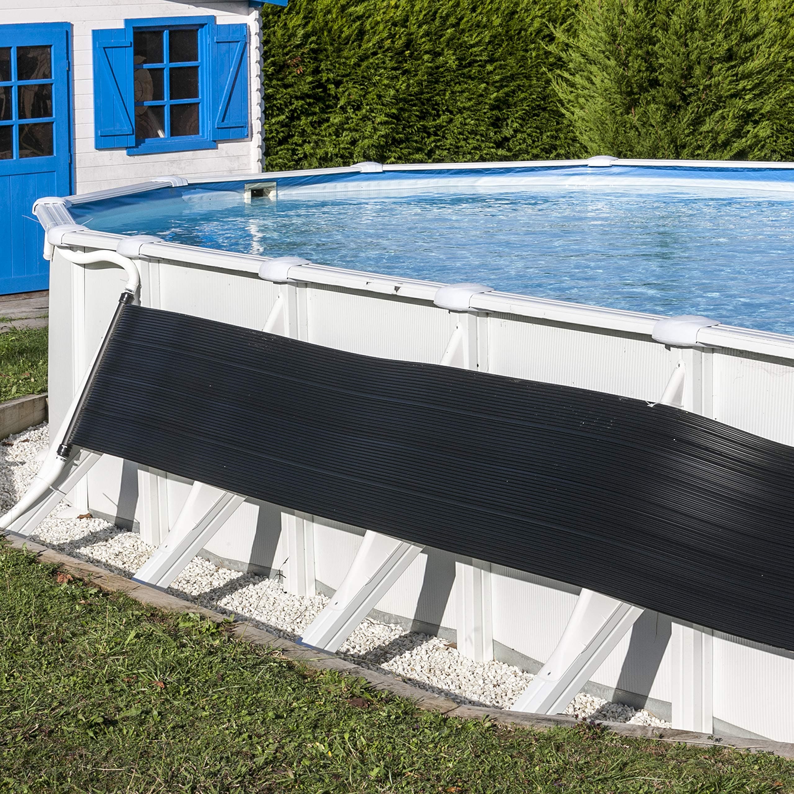 Gre AR2069 - Solar Heater for Above-Ground Pools. Minimum Pump Flow Required: 1/2 HP.