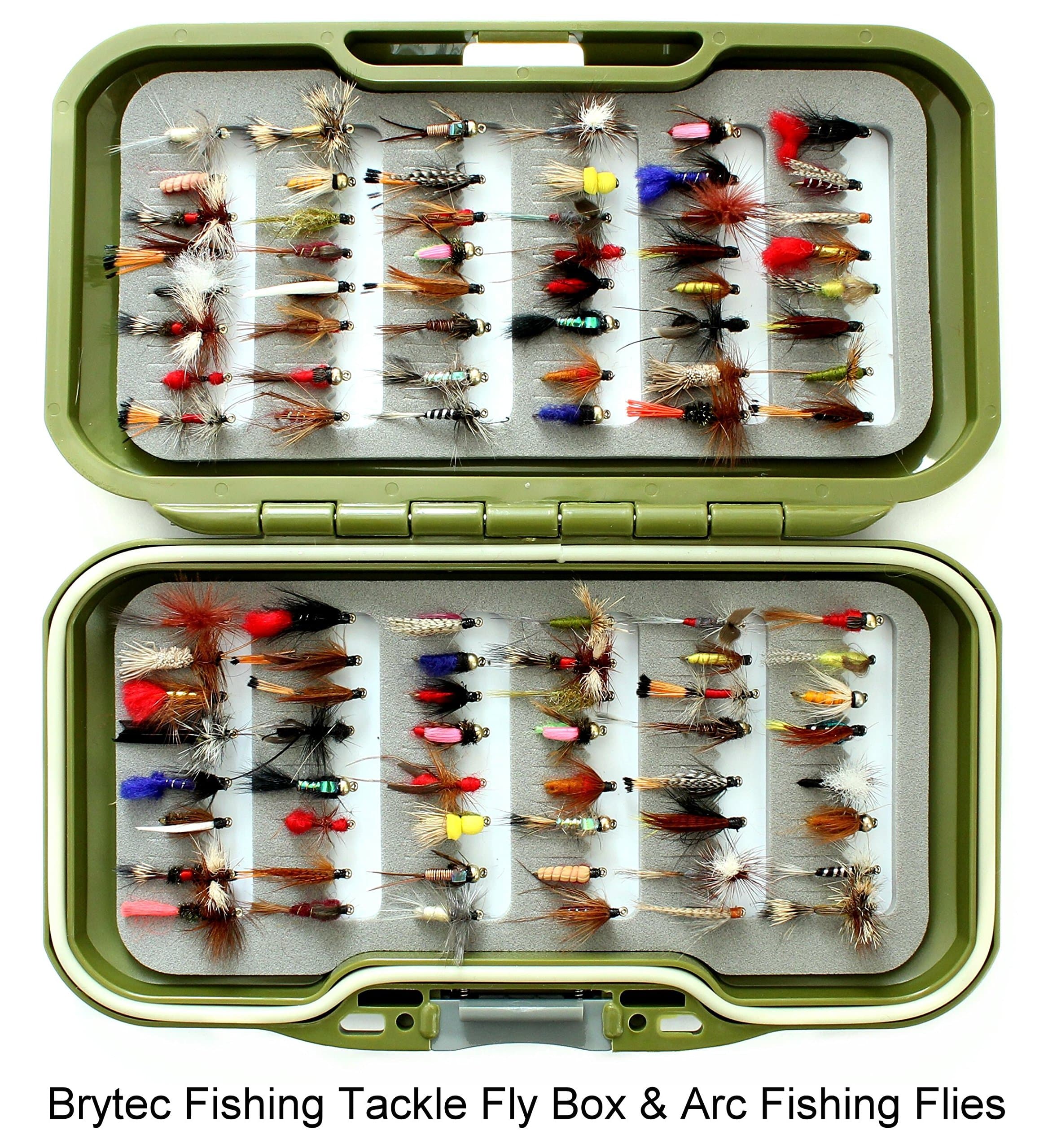 fly box and 100 flies - Christmas fishing present