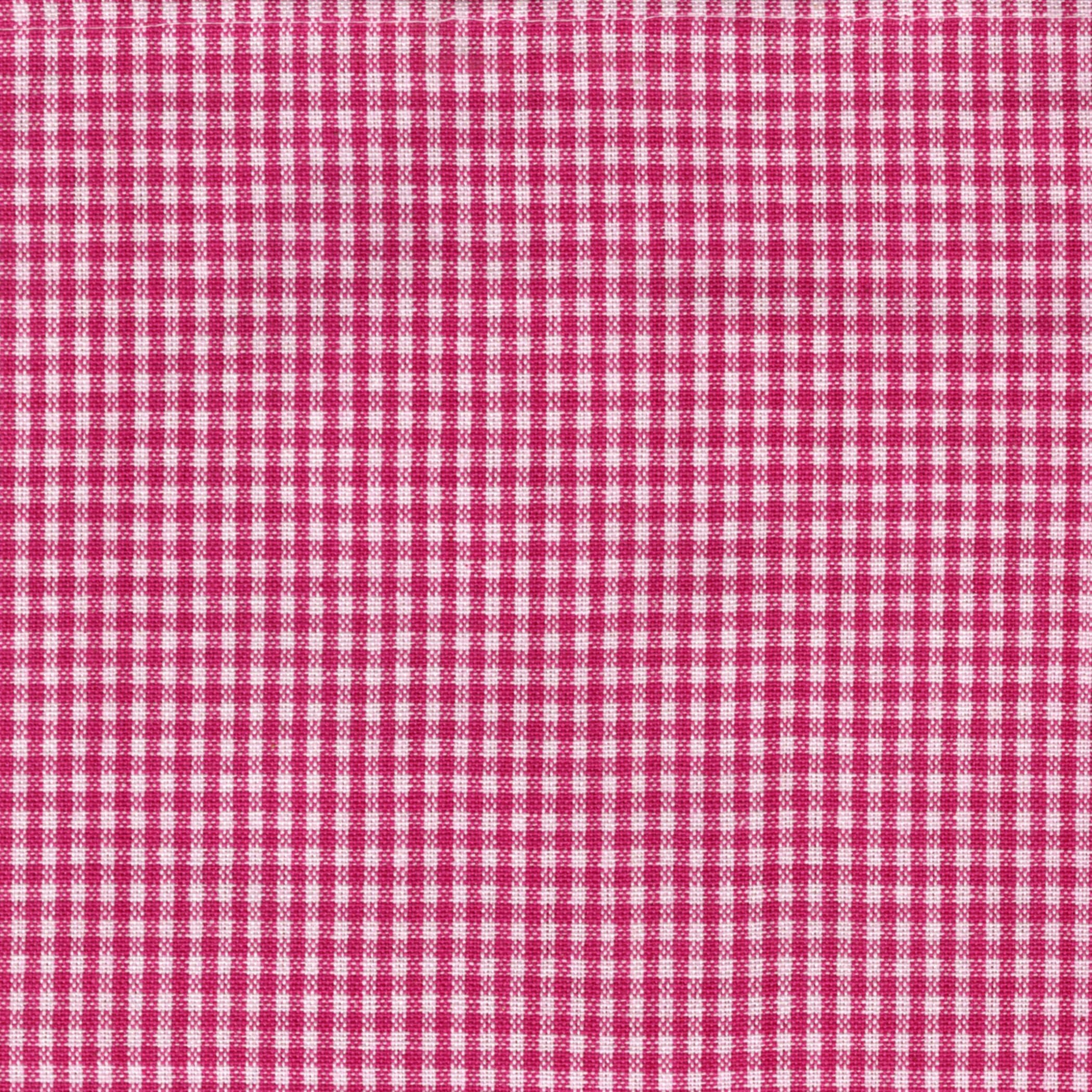Dunroven HouseMini Check Tea Towel, Pink/White