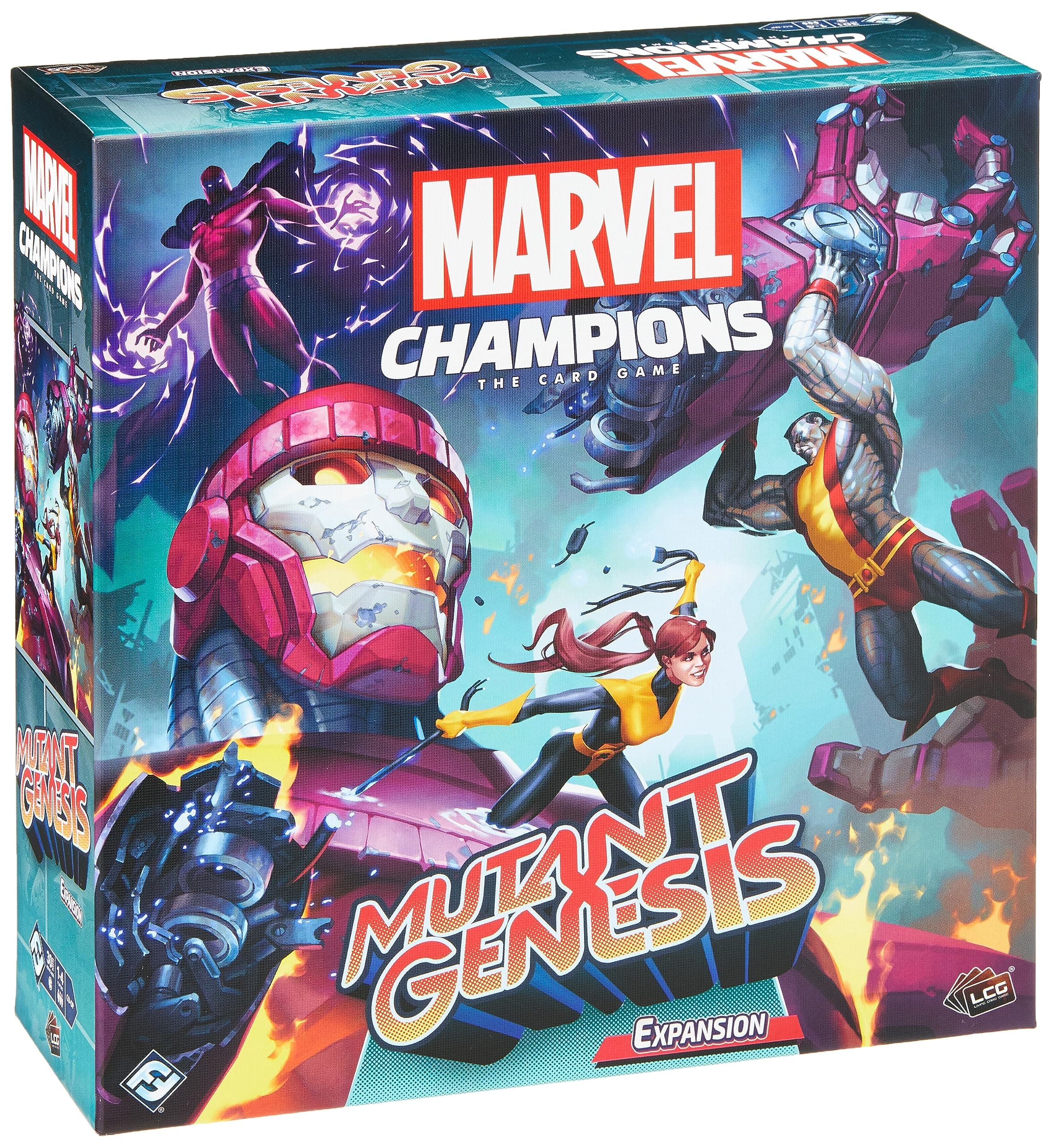 Asmodee Marvel Champions The Card Game Mutant Genesis CAMPAIGN EXPANSION - Cooperative Superhero Strategy Game for Kids and Adults, Ages 14+, 1-4 Players, 45-90 Minute Playtime