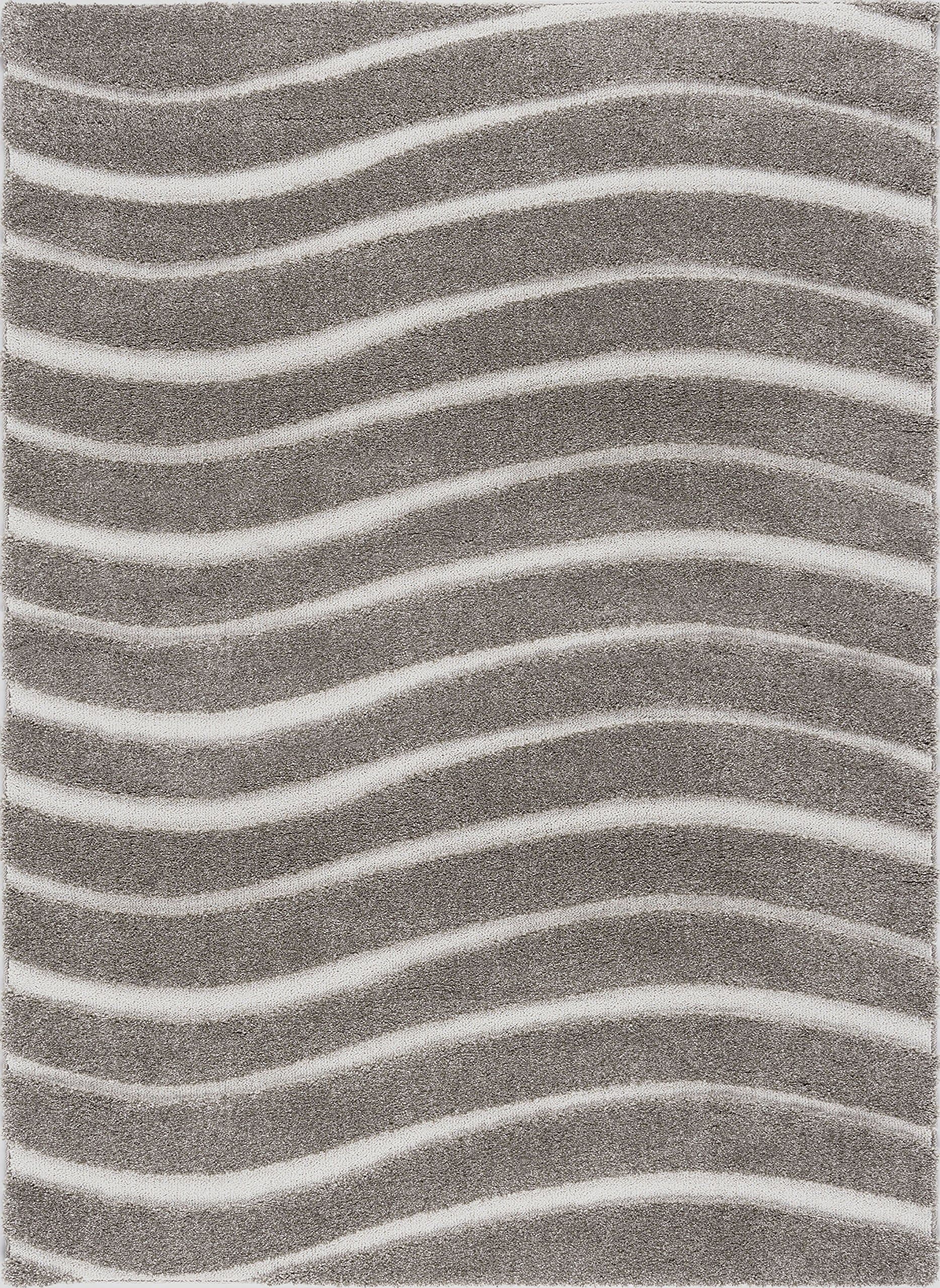 Universal Rugs 4978 Laguna 3-Piece Transitional Area Rug Set, 5 by 7-Feet/20 by 60-Inch/20 by 32-Inch, Brown